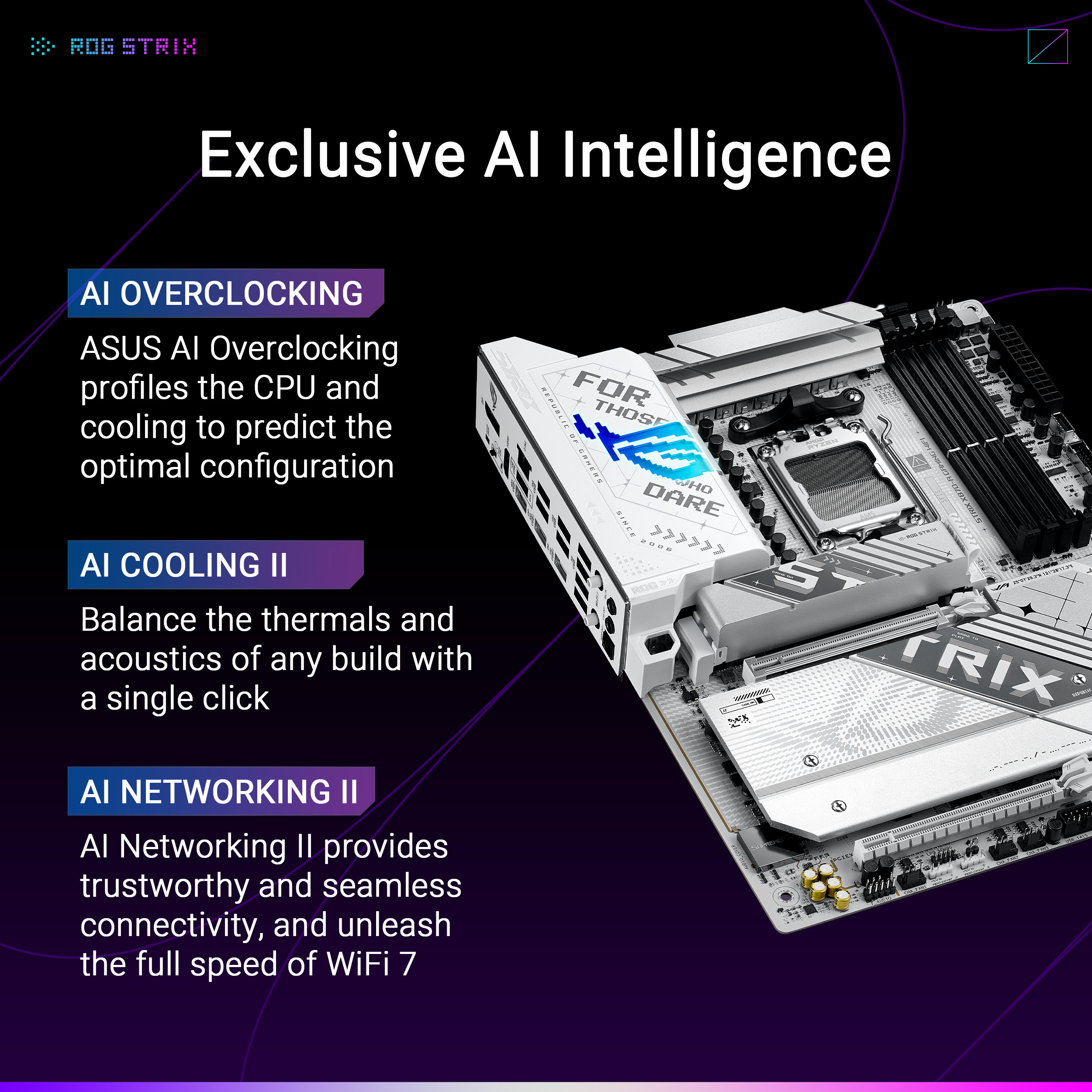 Asus - Motherboard Asus ROG Strix X870-A Gaming WiFi