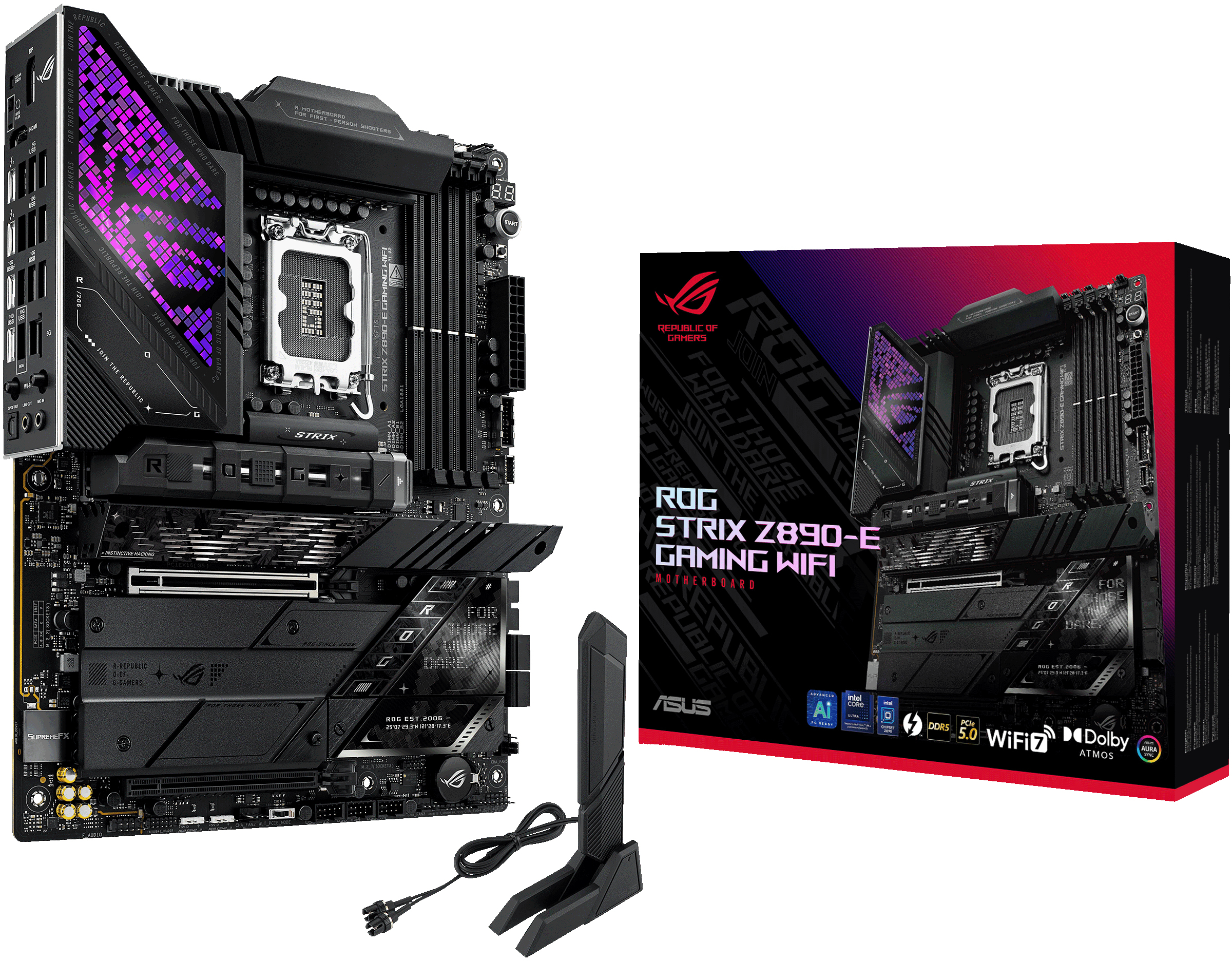 Asus - Motherboard Asus ROG Strix Z890-E Gaming WiFi