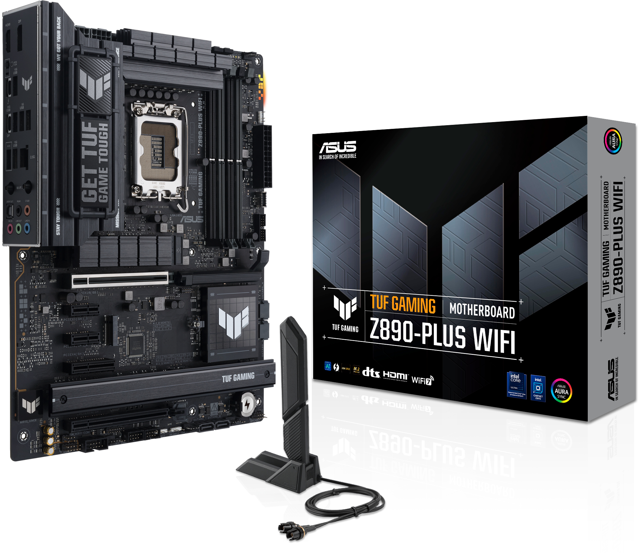 Asus - Motherboard Asus TUF Z890-Plus Gaming WiFi