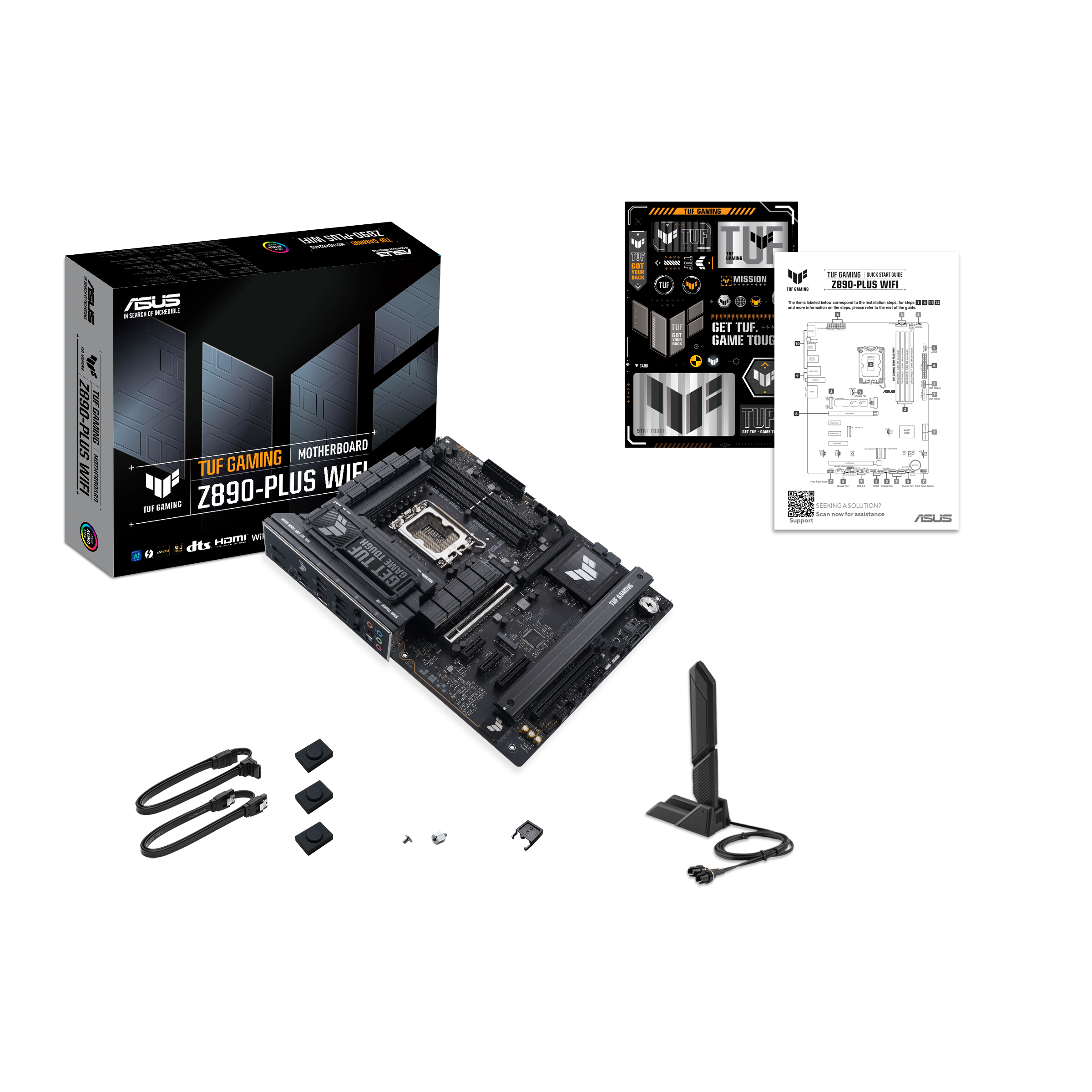 Asus - Motherboard Asus TUF Z890-Plus Gaming WiFi