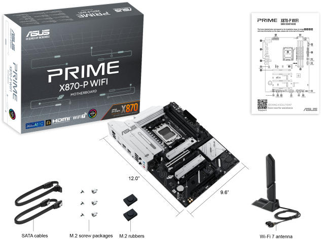 Asus - Motherboard Asus PRIME X870-P WiFi