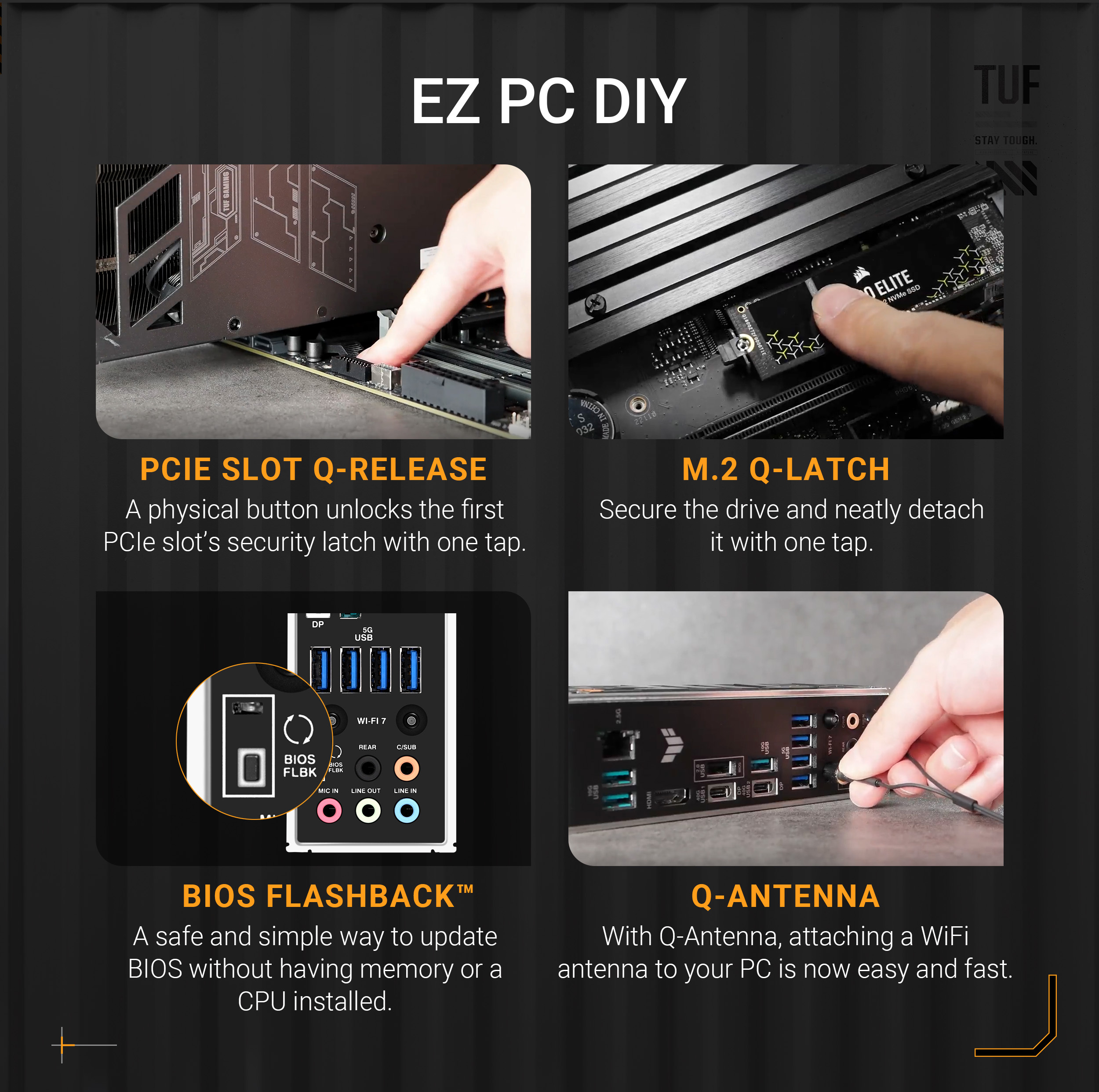 Asus - Motherboard Asus TUF X870-Plus Gaming WiFi