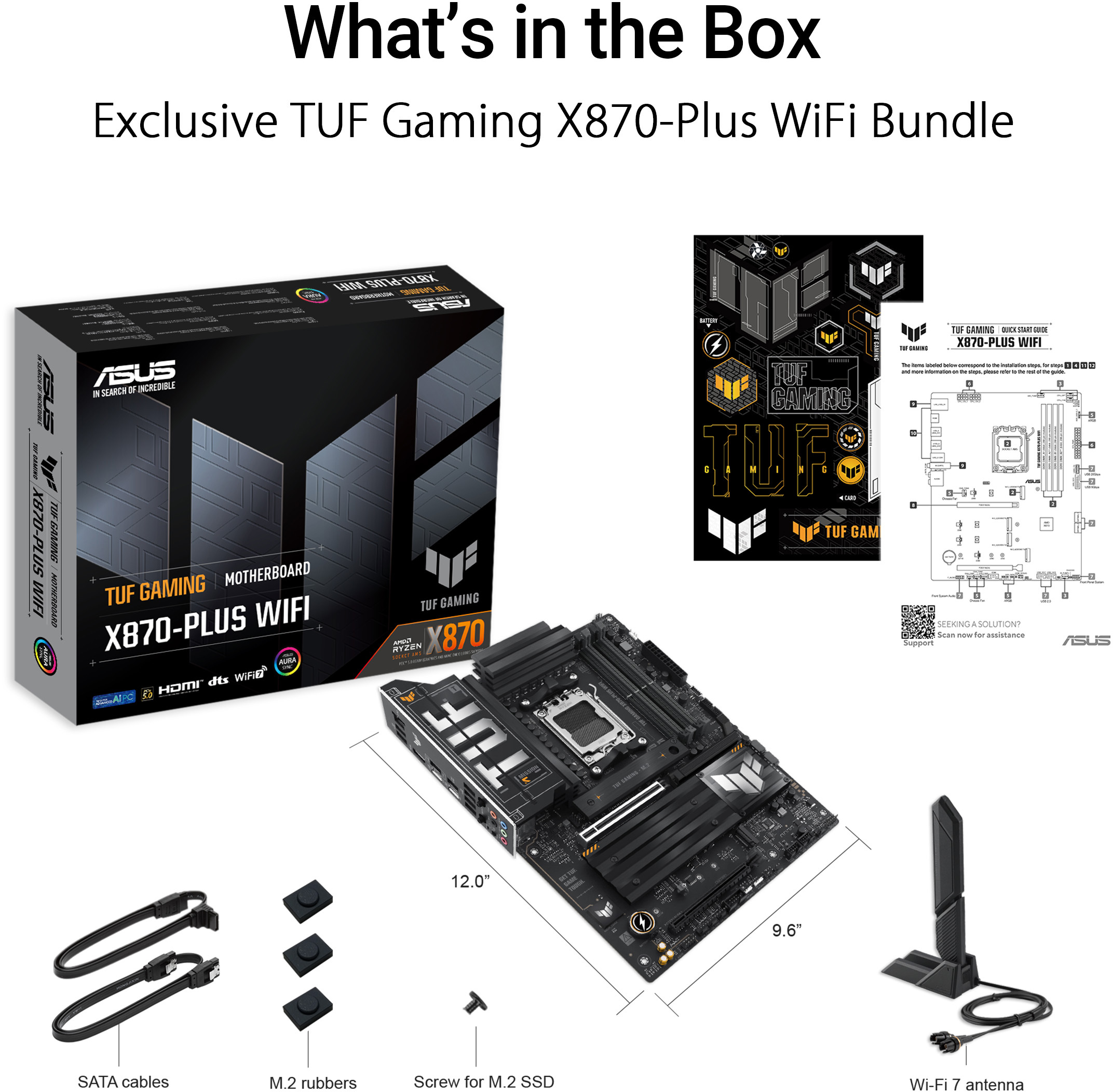 Asus - Motherboard Asus TUF X870-Plus Gaming WiFi