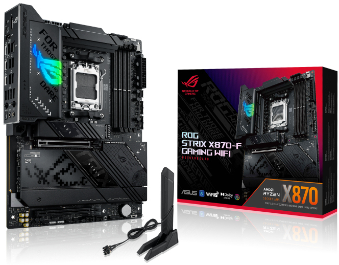 Asus - Motherboard Asus ROG Strix X870E-F Gaming WiFi