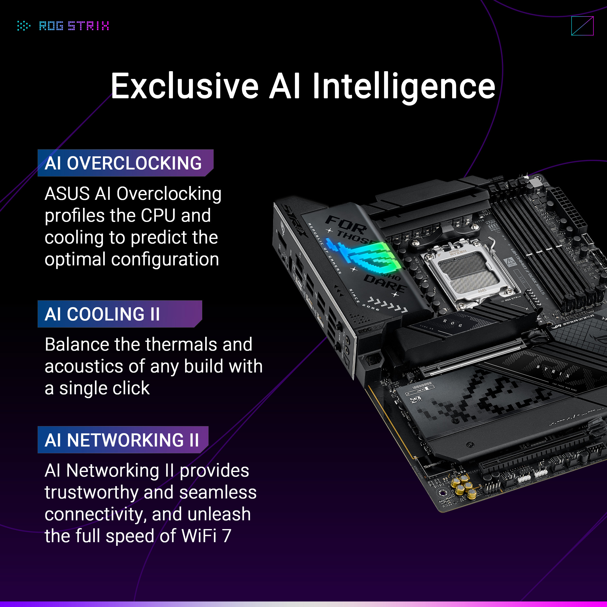 Asus - Motherboard Asus ROG Strix X870-F Gaming WiFi