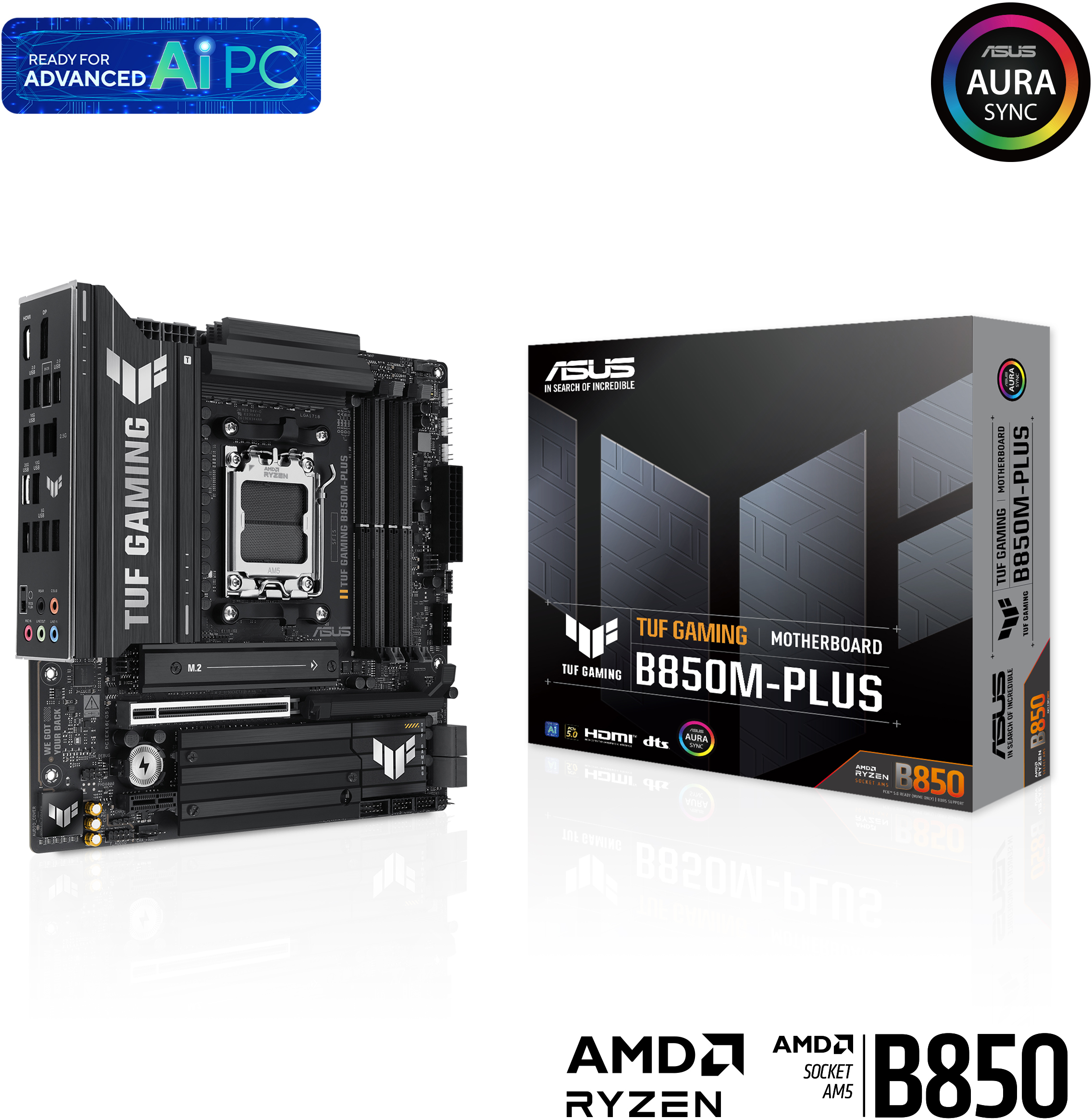 Motherboard Asus TUF B850M-Plus Gaming