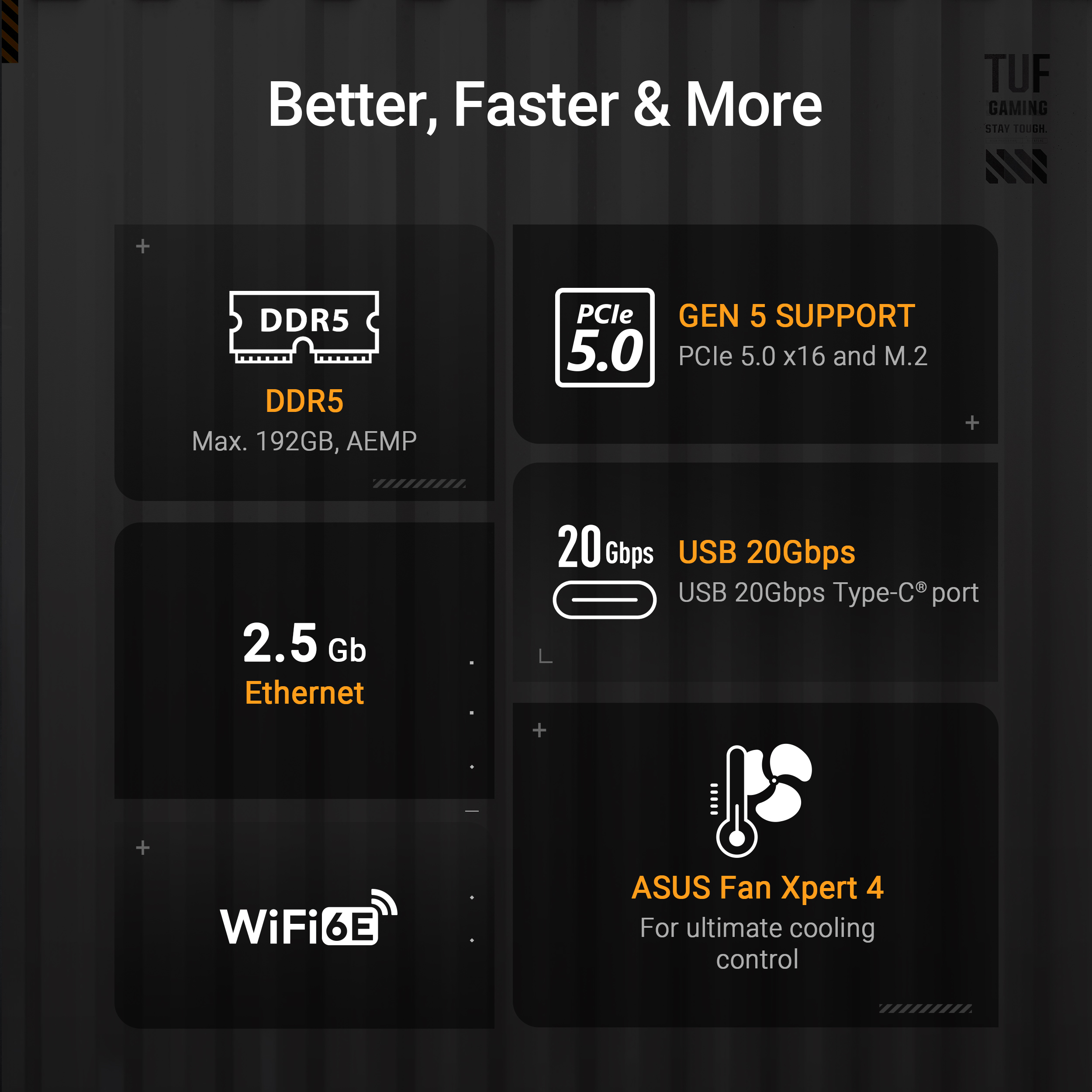 Asus - Motherboard Asus TUF B850M-Plus Gaming WiFi