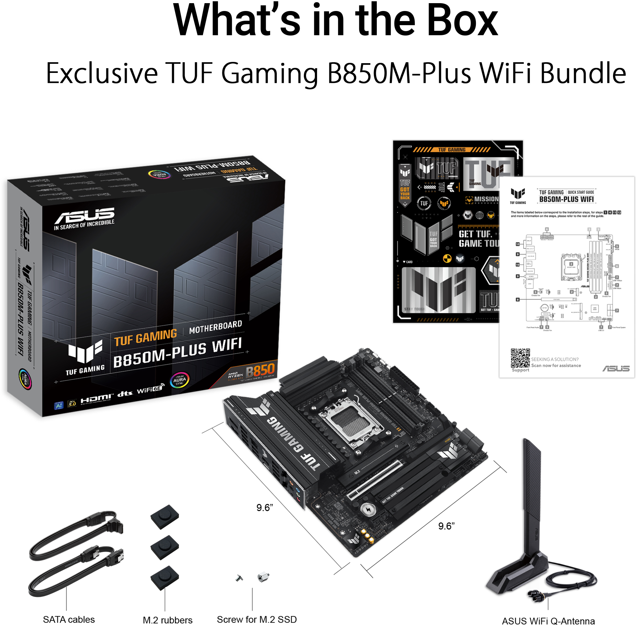 Asus - Motherboard Asus TUF B850M-Plus Gaming WiFi