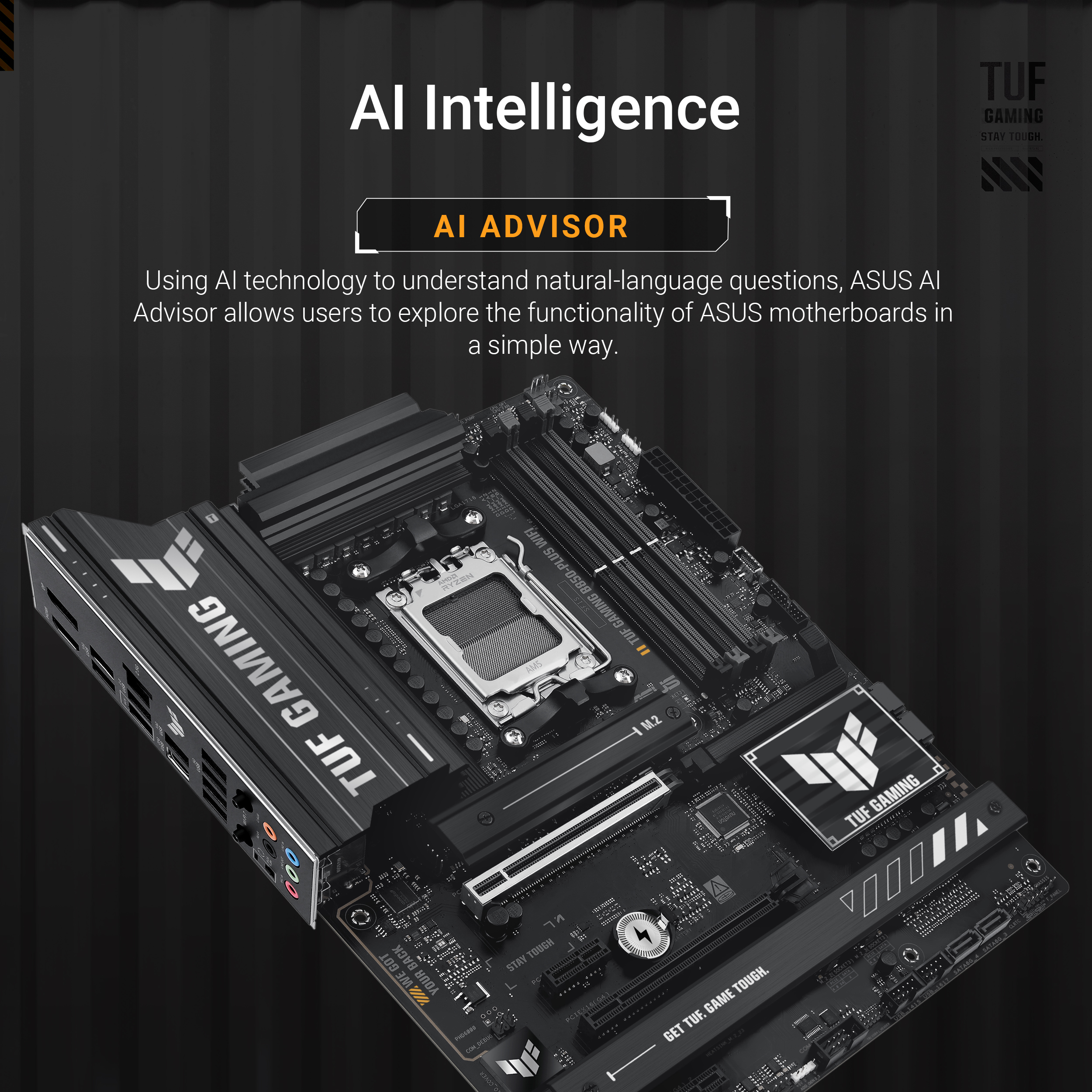 Asus - Motherboard Asus TUF B850-Plus Gaming WiFi