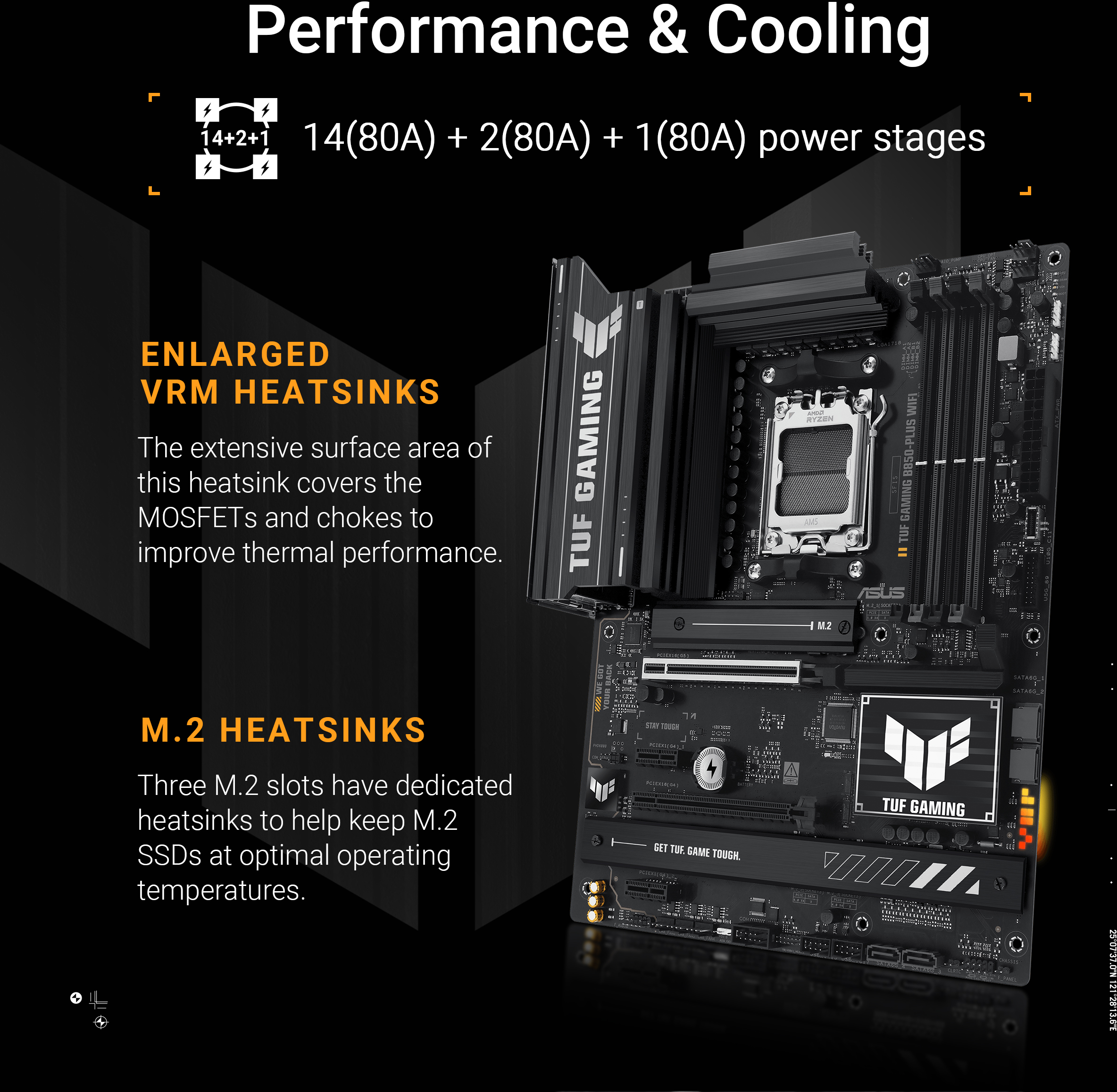 Asus - Motherboard Asus TUF B850-Plus Gaming WiFi