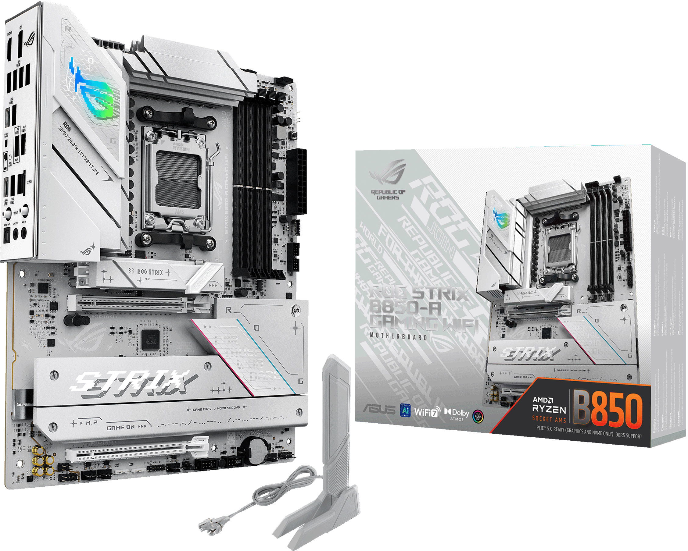 Asus - Motherboard Asus ROG Strix B850-A Gaming WiFi