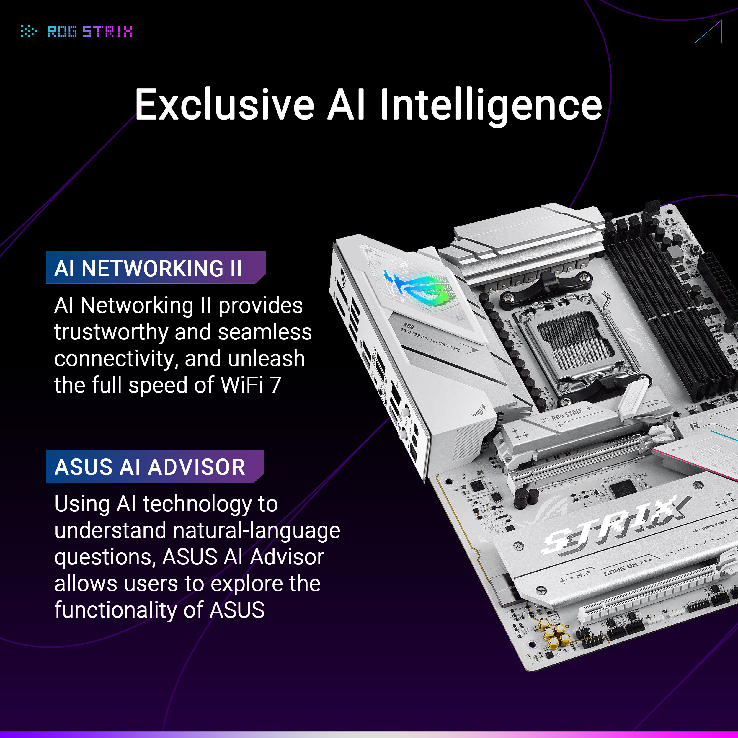 Asus - Motherboard Asus ROG Strix B850-A Gaming WiFi