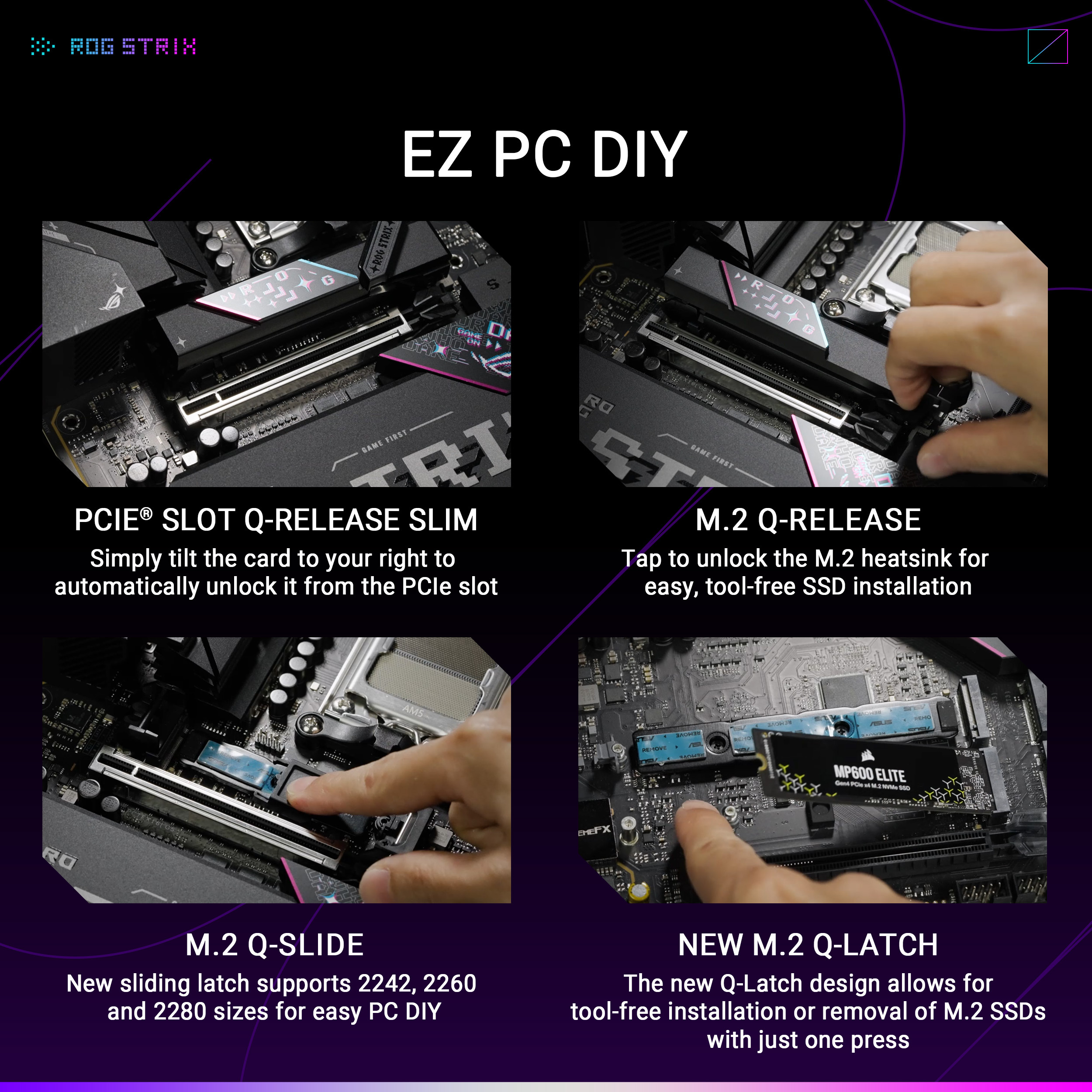 Asus - Motherboard Asus ROG Strix B850-E Gaming WiFi