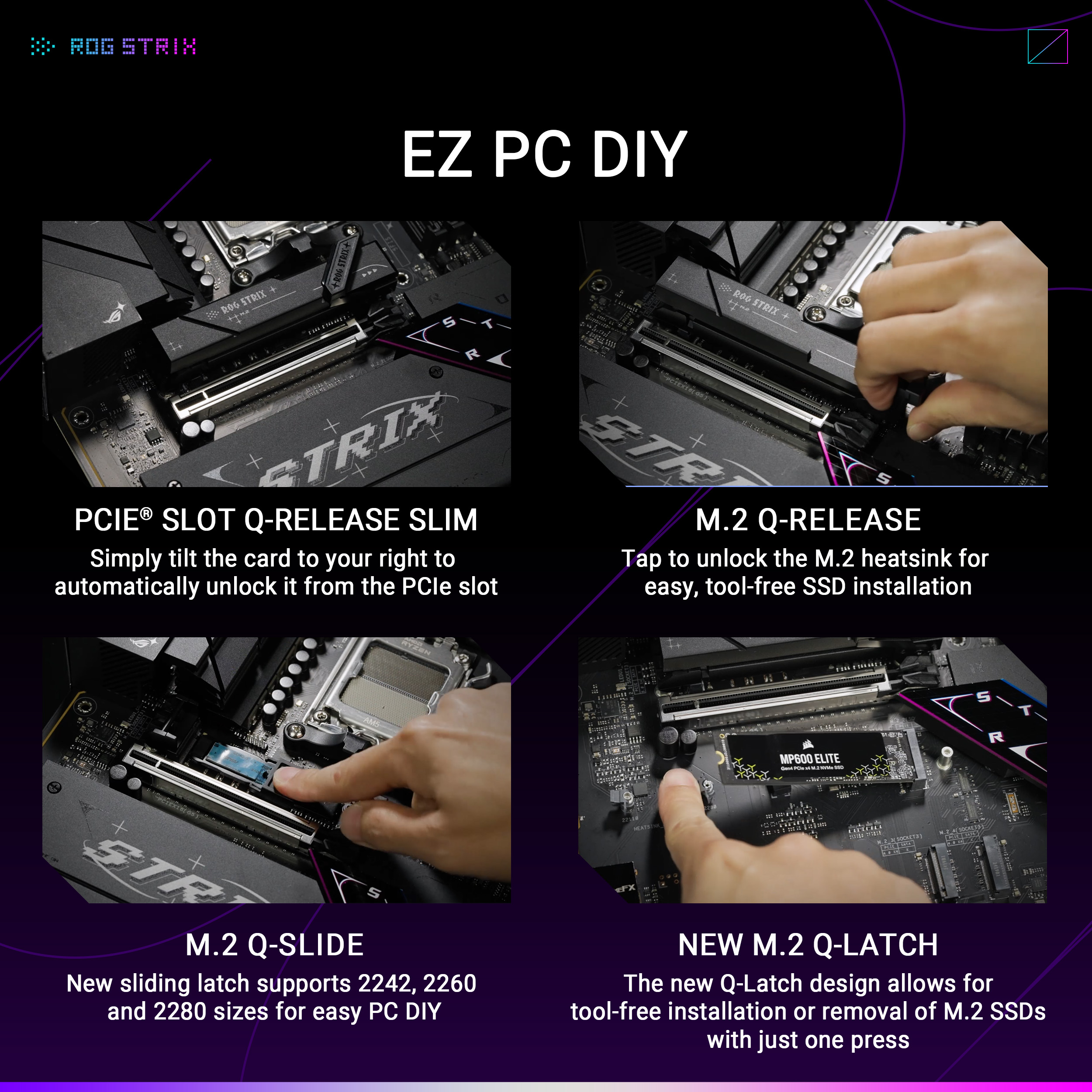 Asus - Motherboard Asus ROG Strix B850-F Gaming WiFi