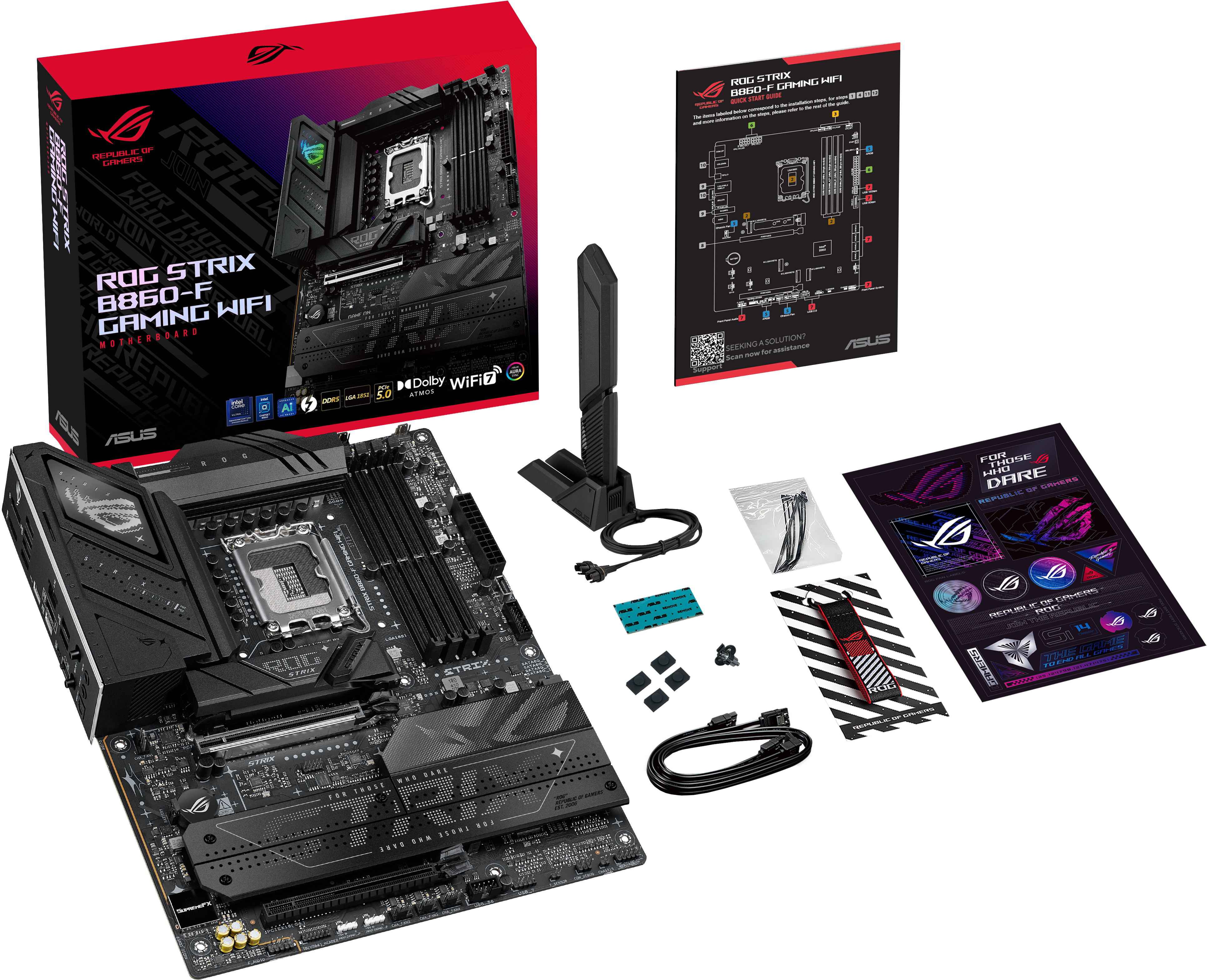 Asus - Motherboard Asus ROG Strix B860-F Gaming WiFi