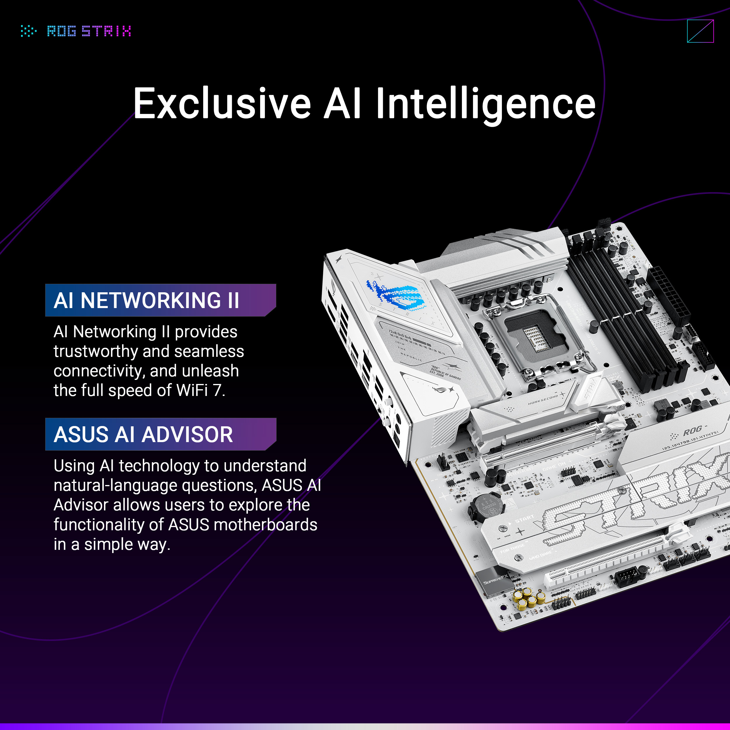 Asus - Motherboard Asus ROG Strix B860-A Gaming WiFi