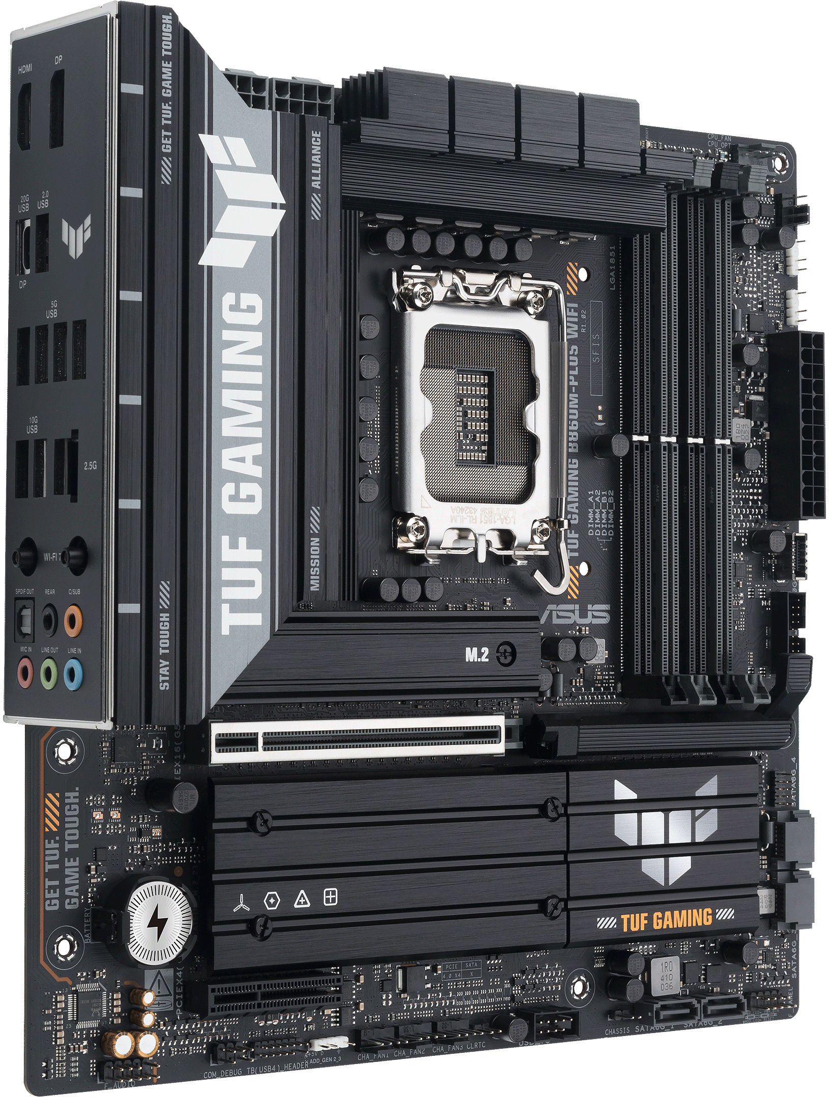 Asus - Motherboard Asus TUF B860M-Plus Gaming WiFi