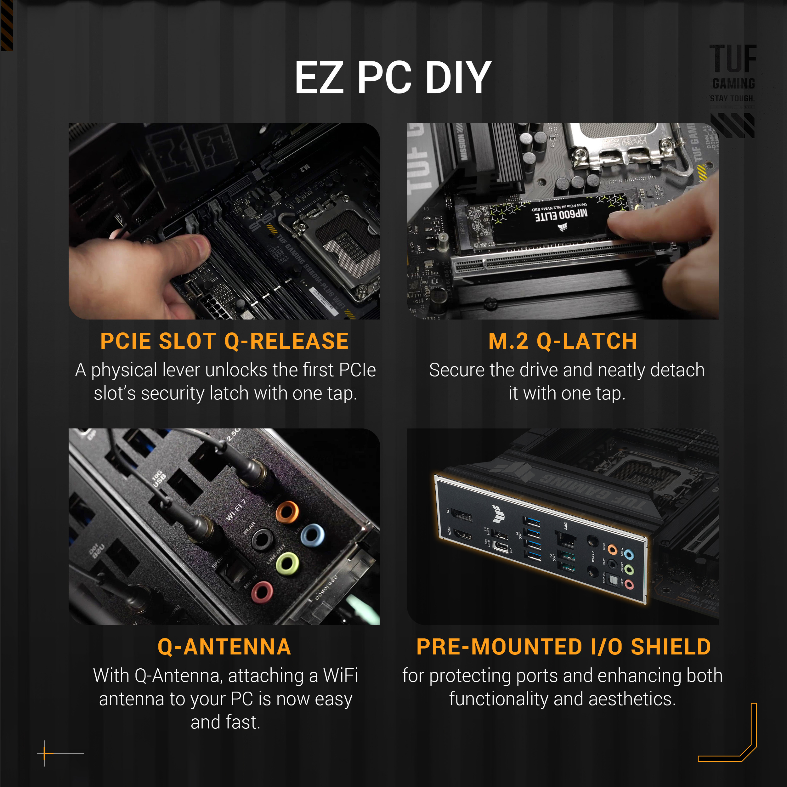 Asus - Motherboard Asus TUF B860M-Plus Gaming WiFi