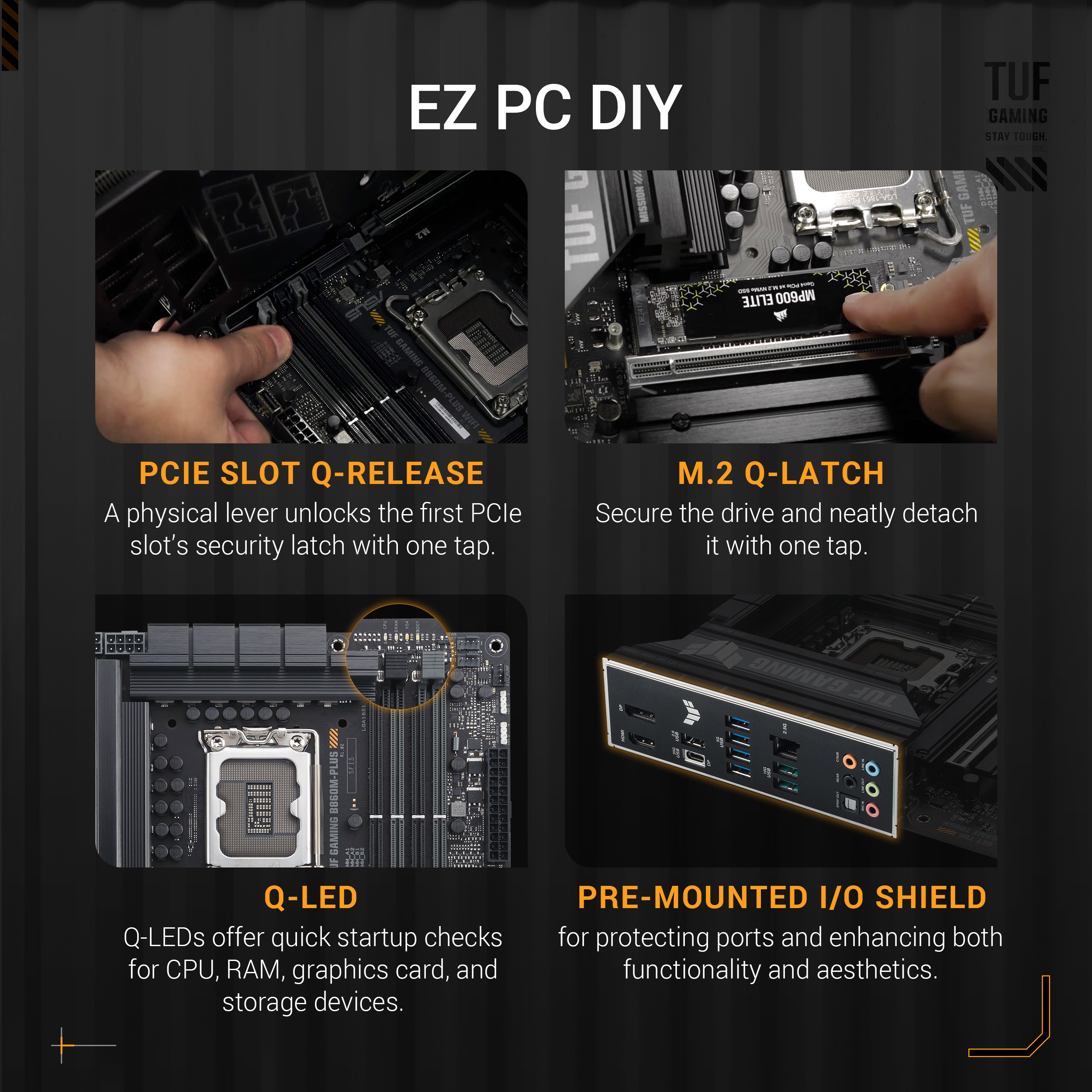 Asus - Motherboard Asus TUF B860M-Plus Gaming