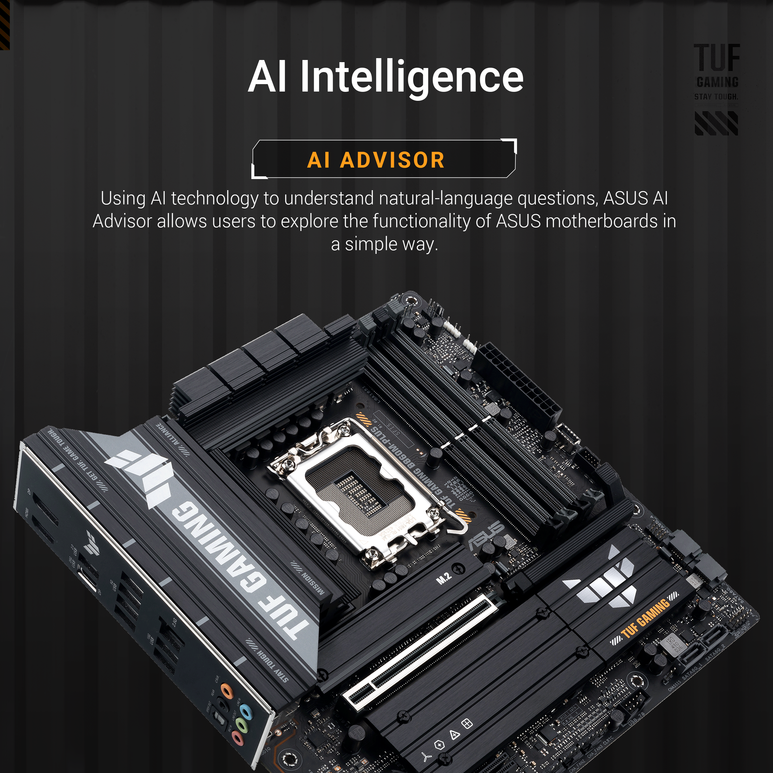 Asus - Motherboard Asus TUF B860M-Plus Gaming