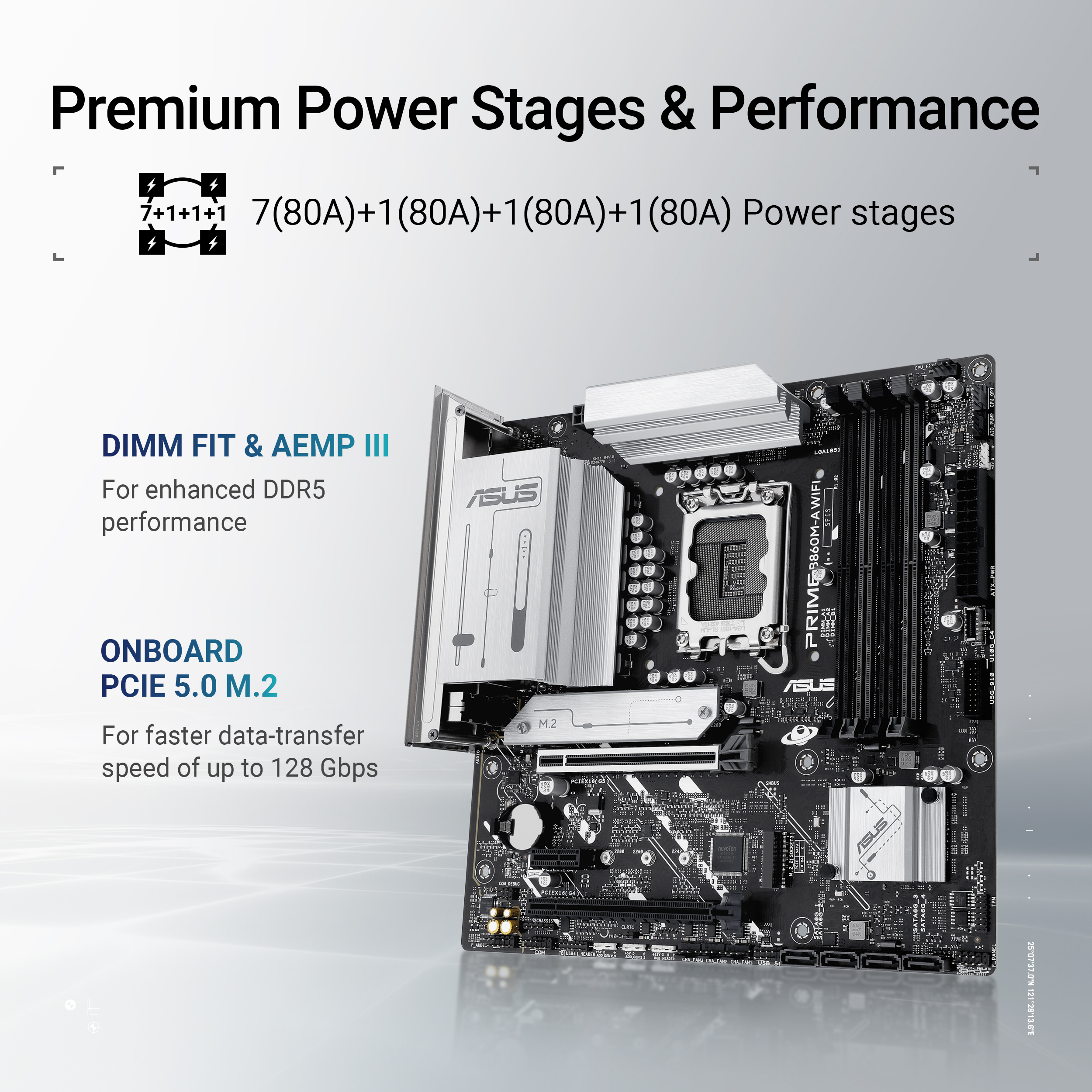Asus - Motherboard Asus PRIME B860M-A WiFi