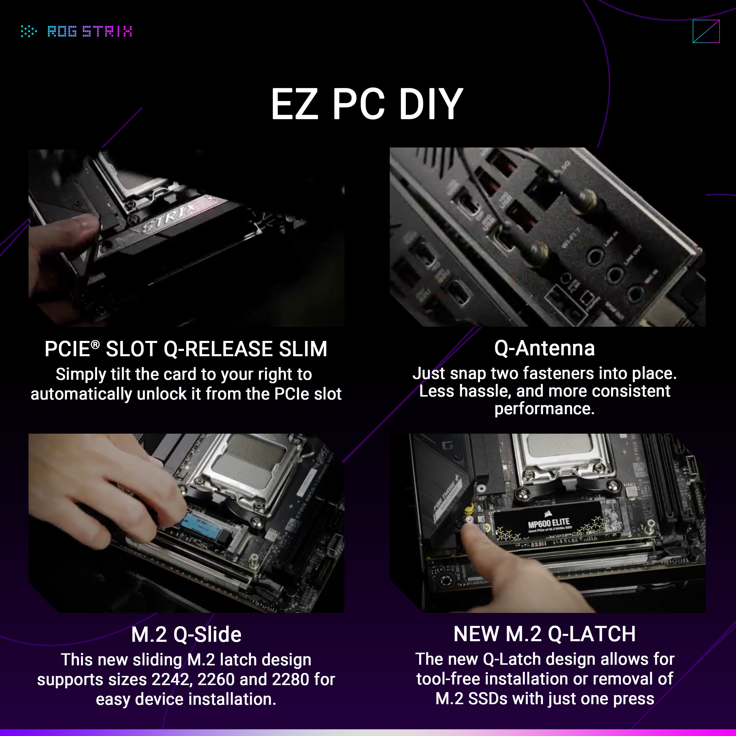 Asus - Motherboard Asus ROG Strix B850-I Gaming WiFi