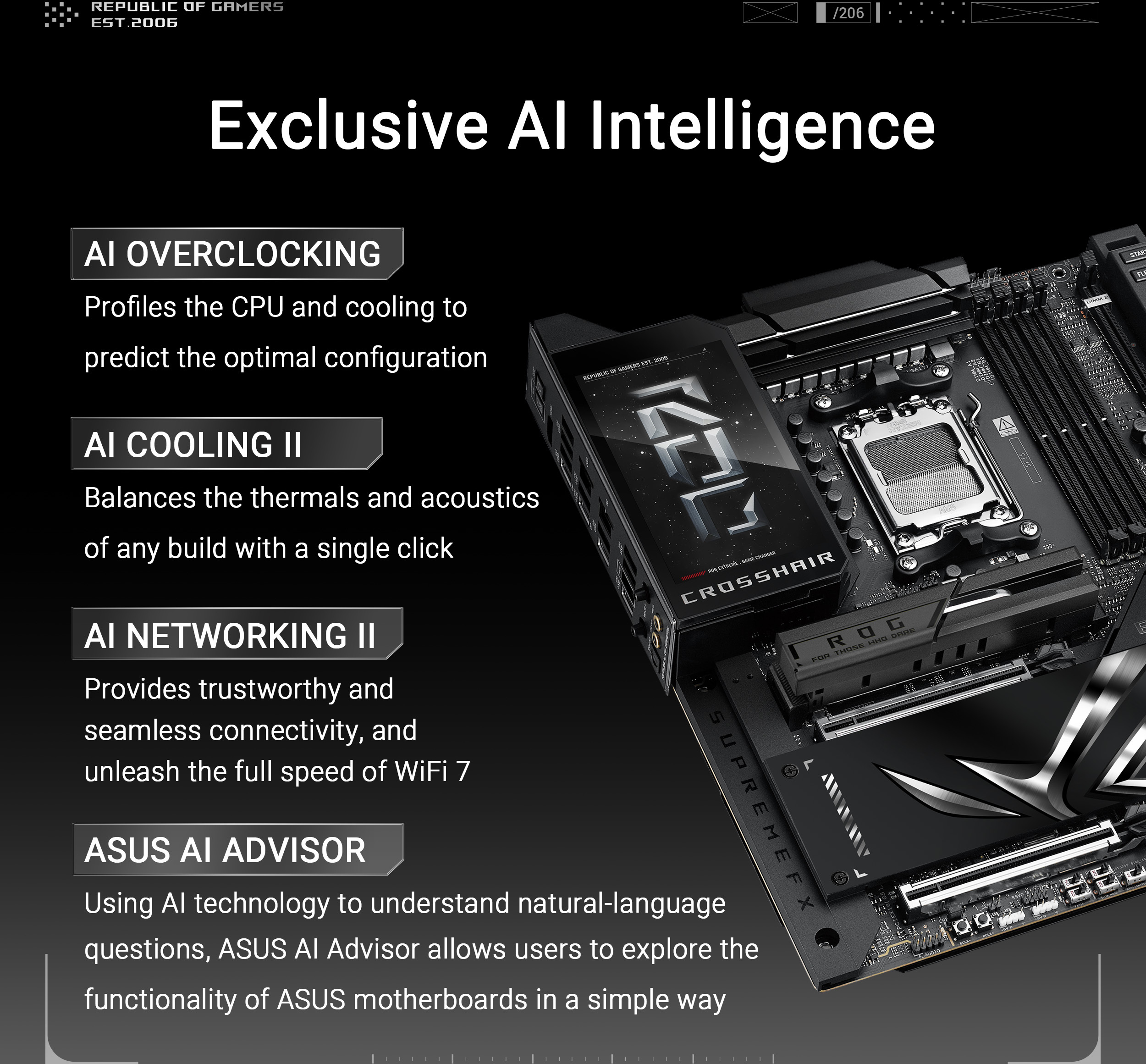 Asus - Motherboard Asus ROG Crosshair X870E Extreme