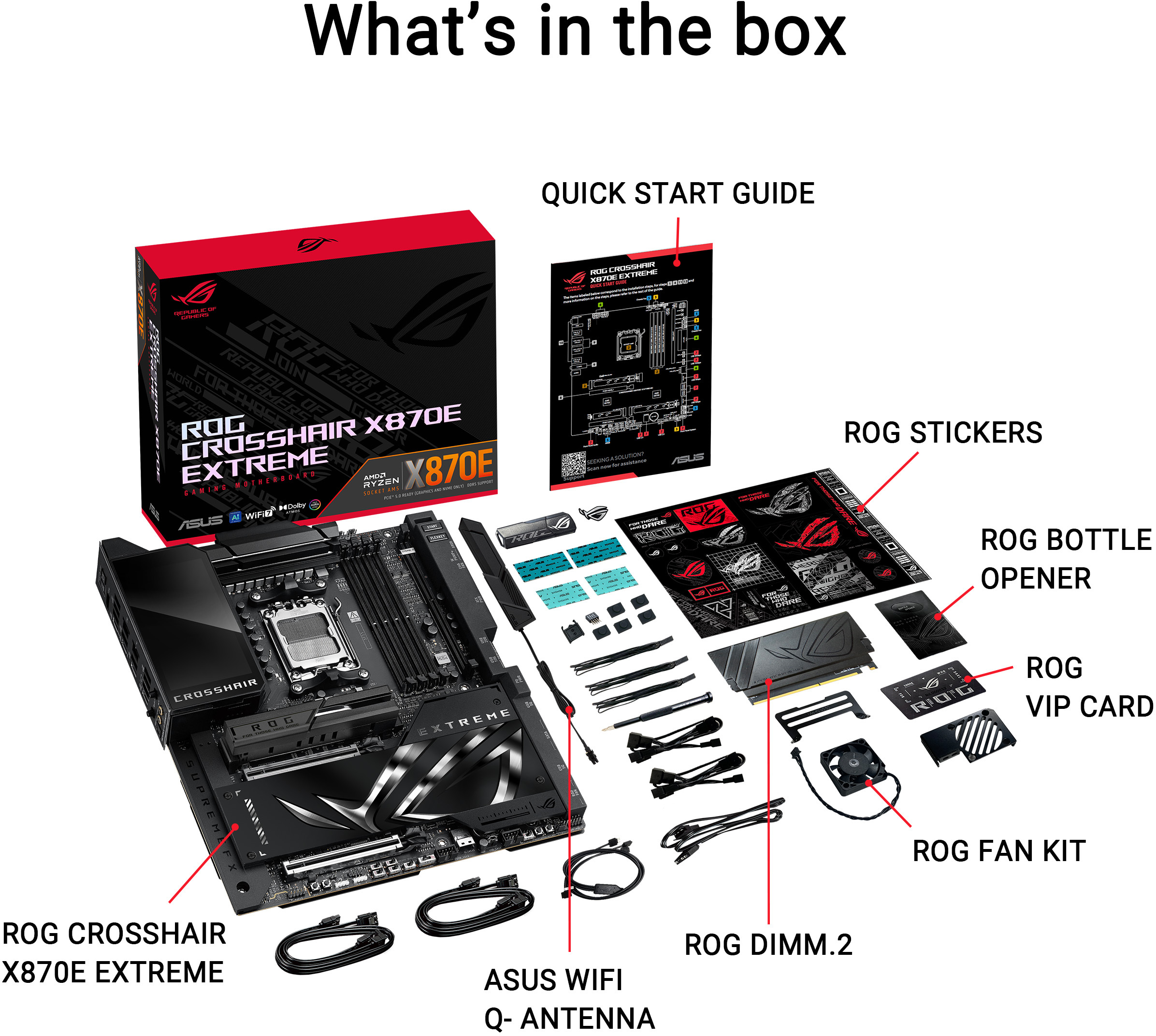 Asus - Motherboard Asus ROG Crosshair X870E Extreme