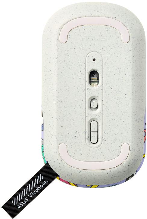 Asus - Rato Asus Marshmallow MD100 Steven Harrington Edition Wireless/Bluetooth