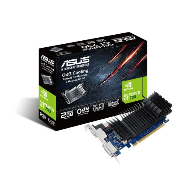 Asus - Gráfica Asus GeForce® GT 730 Silent SL 2GB GD5