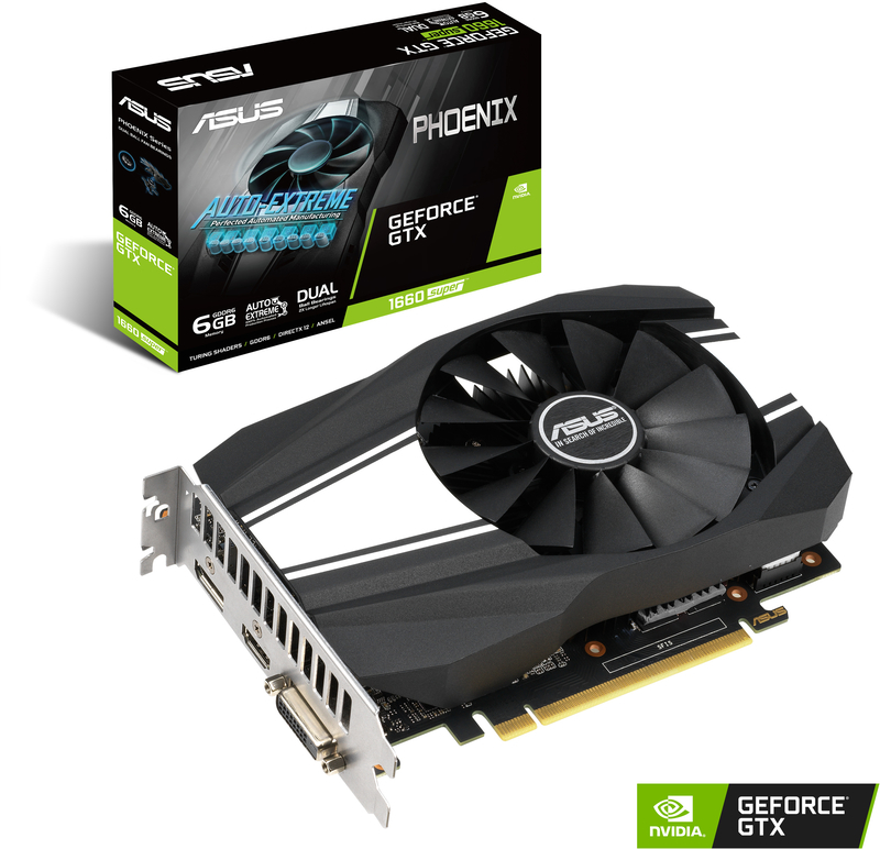 Gráfica Asus GeForce® GTX 1660 SUPER Phoenix 6GB
