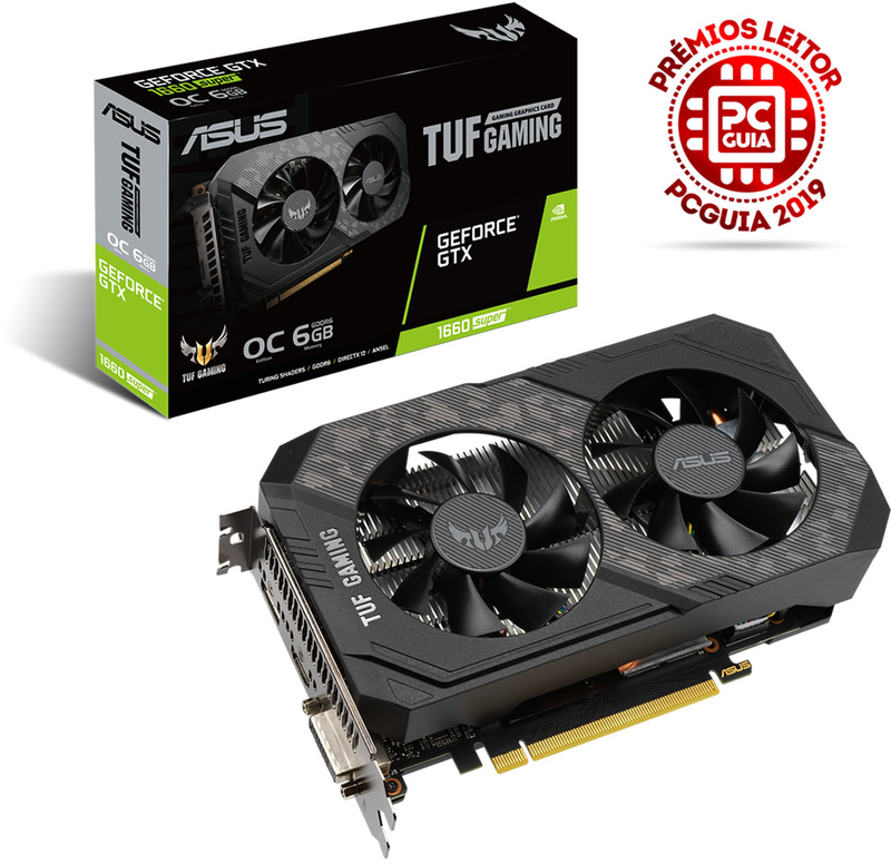 Gráfica Asus GeForce® GTX 1660 SUPER TUF Gaming OC 6GB