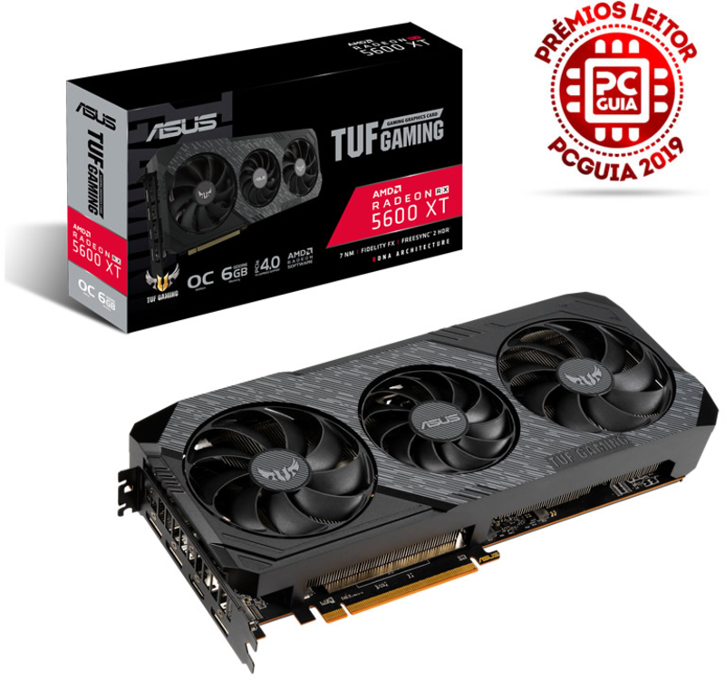 Gráfica Asus Radeon RX 5600 XT TUF Gaming X3 Evo OC 6GB