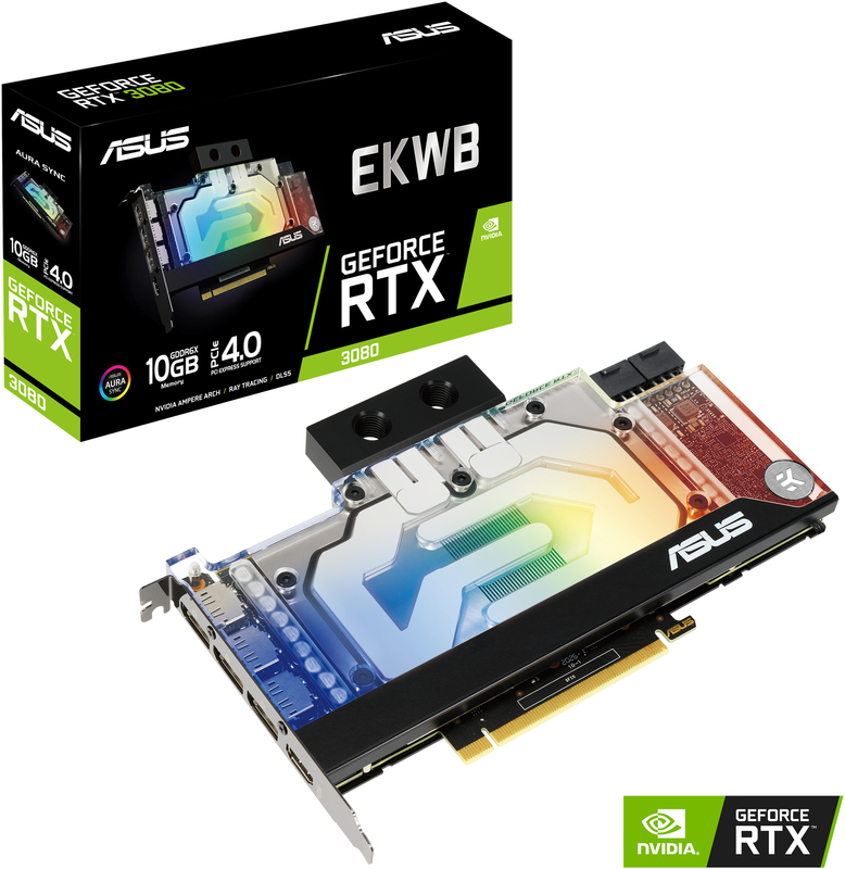 Gráfica Asus GeForce® RTX 3080 EK 10GD6X