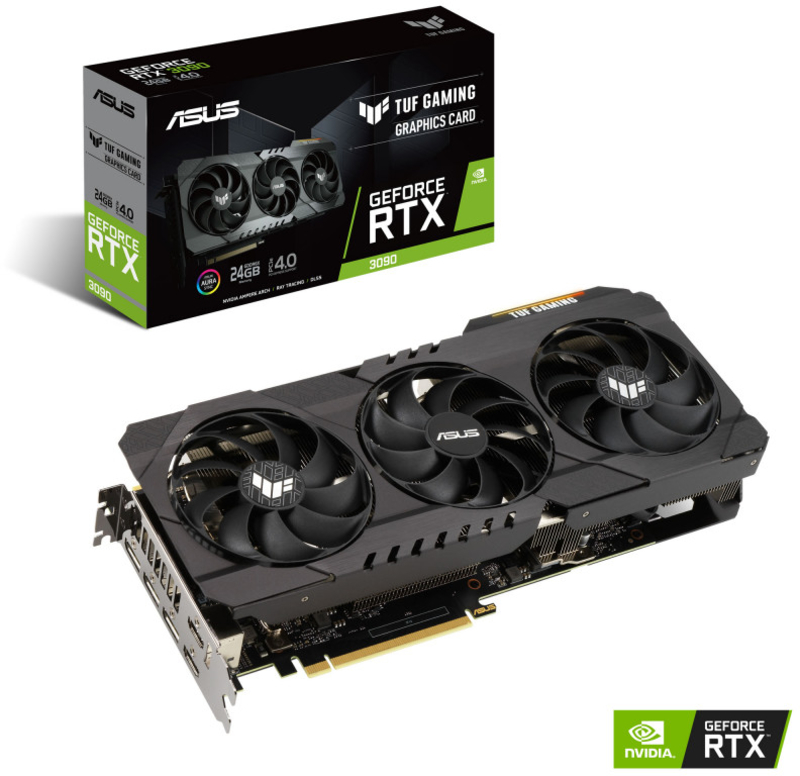 Gráfica Asus GeForce® RTX 3090 TUF Gaming 24GD6X