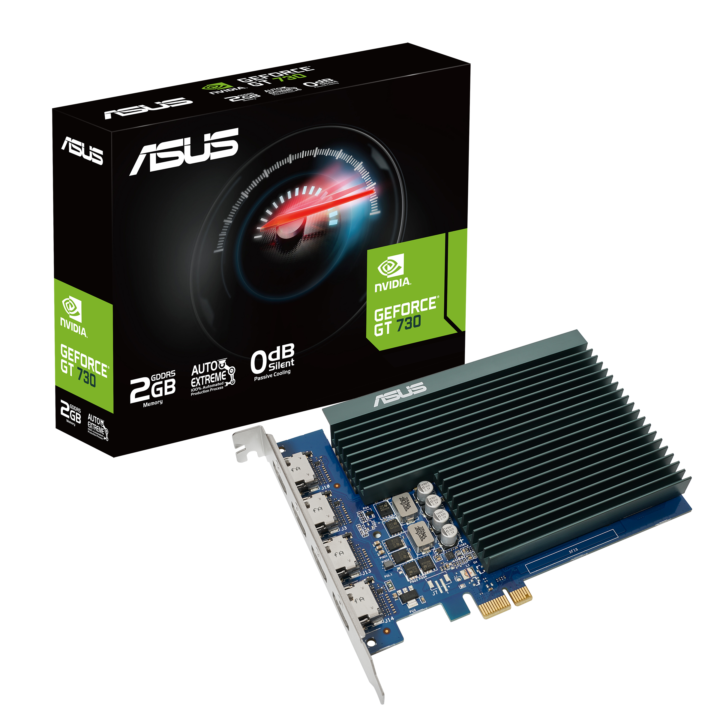 Gráfica Asus GeForce® GT 730 SL 2GB GDDR5 4H