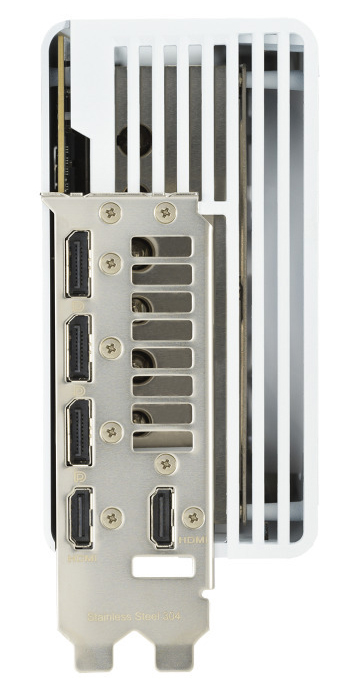 Placa Gráfica Asus GeForce RTX 4080 ROG Strix OC 16GB GDDR6X White  Edition-PCI-E nVidia-Placas Gráficas-Componentes