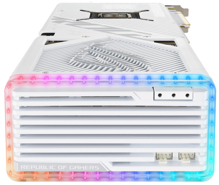 Asus - Gráfica Asus GeForce® RTX 4080 ROG Strix Gaming OC White Edition 16GB GDDR6X DLSS3