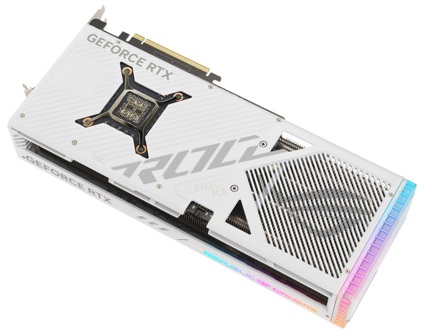 ASUS 90YV0IC3-M0NA00  ASUS ROG -STRIX-RTX4080-O16G-WHITE NVIDIA GeForce RTX  4080 16 GB GDDR6X