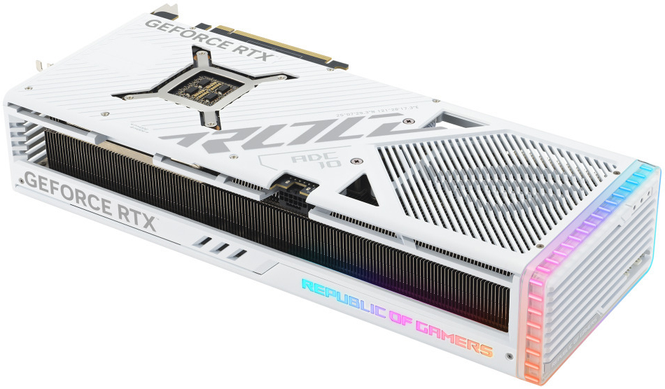 Asus - Gráfica Asus GeForce® RTX 4090 ROG Strix Gaming OC White 24GB GDDR6X DLSS3