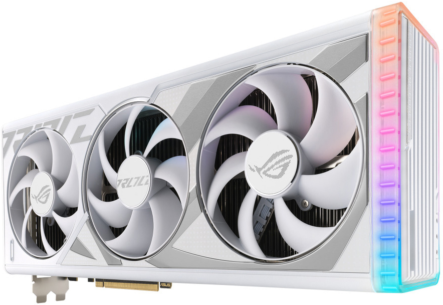 Asus - Gráfica Asus GeForce® RTX 4090 ROG Strix Gaming OC White 24GB GDDR6X DLSS3