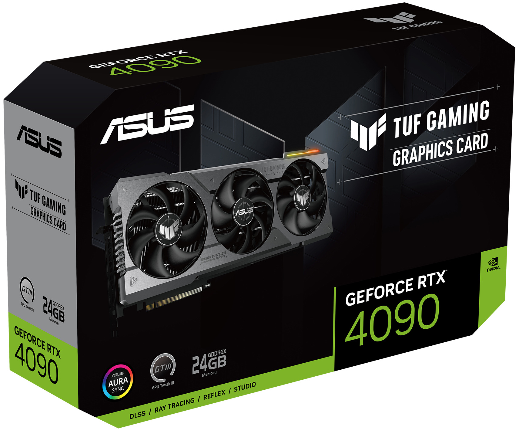 Asus - Gráfica Asus GeForce® RTX 4090 TUF Gaming 24GB GDDR6X DLSS3
