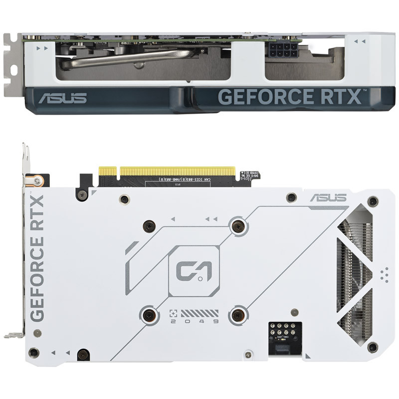 Asus - Gráfica Asus GeForce® RTX 4060 Ti Dual OC White 8GB GDDR6 DLSS3