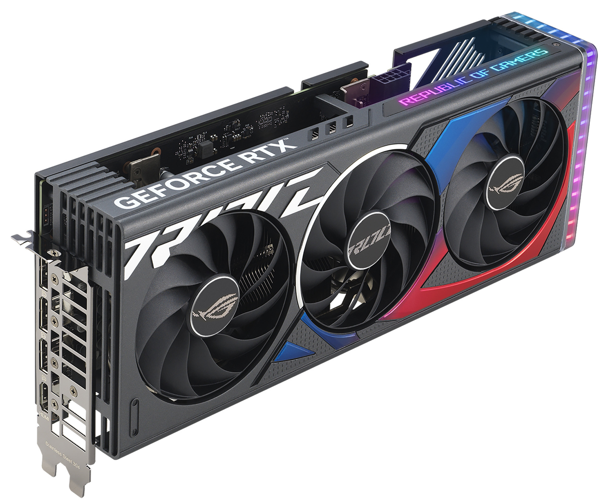 Asus - Gráfica Asus GeForce® RTX 4060 ROG STRIX Edition 8GB GDDR6 DLSS3