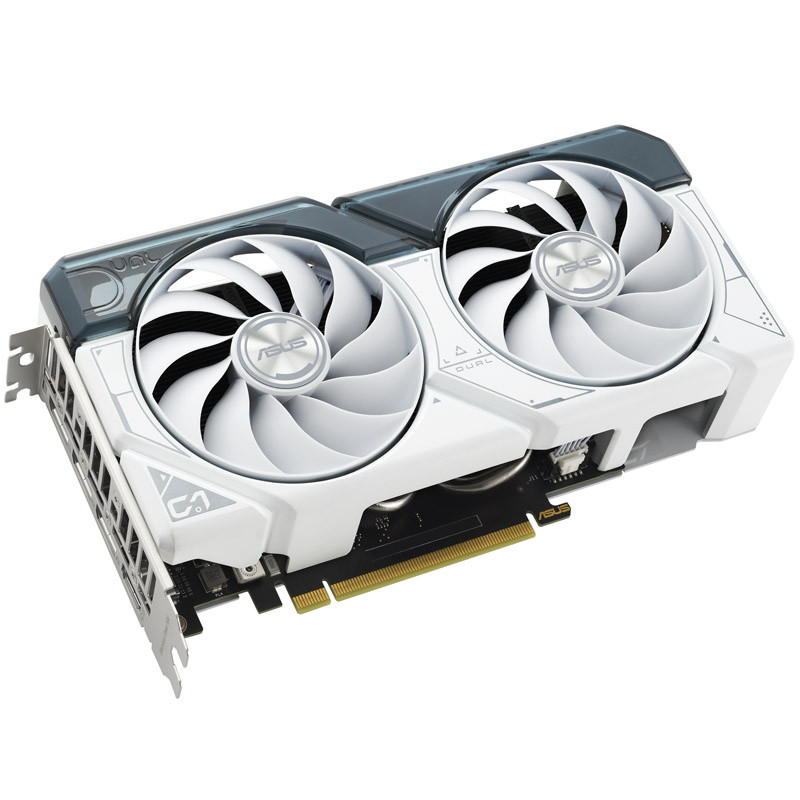 Asus - Gráfica Asus GeForce® RTX 4060 Dual OC White 8GB GDDR6 DLSS3