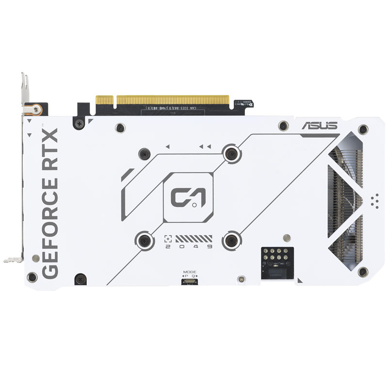 Asus - Gráfica Asus GeForce® RTX 4060 Dual OC White 8GB GDDR6 DLSS3