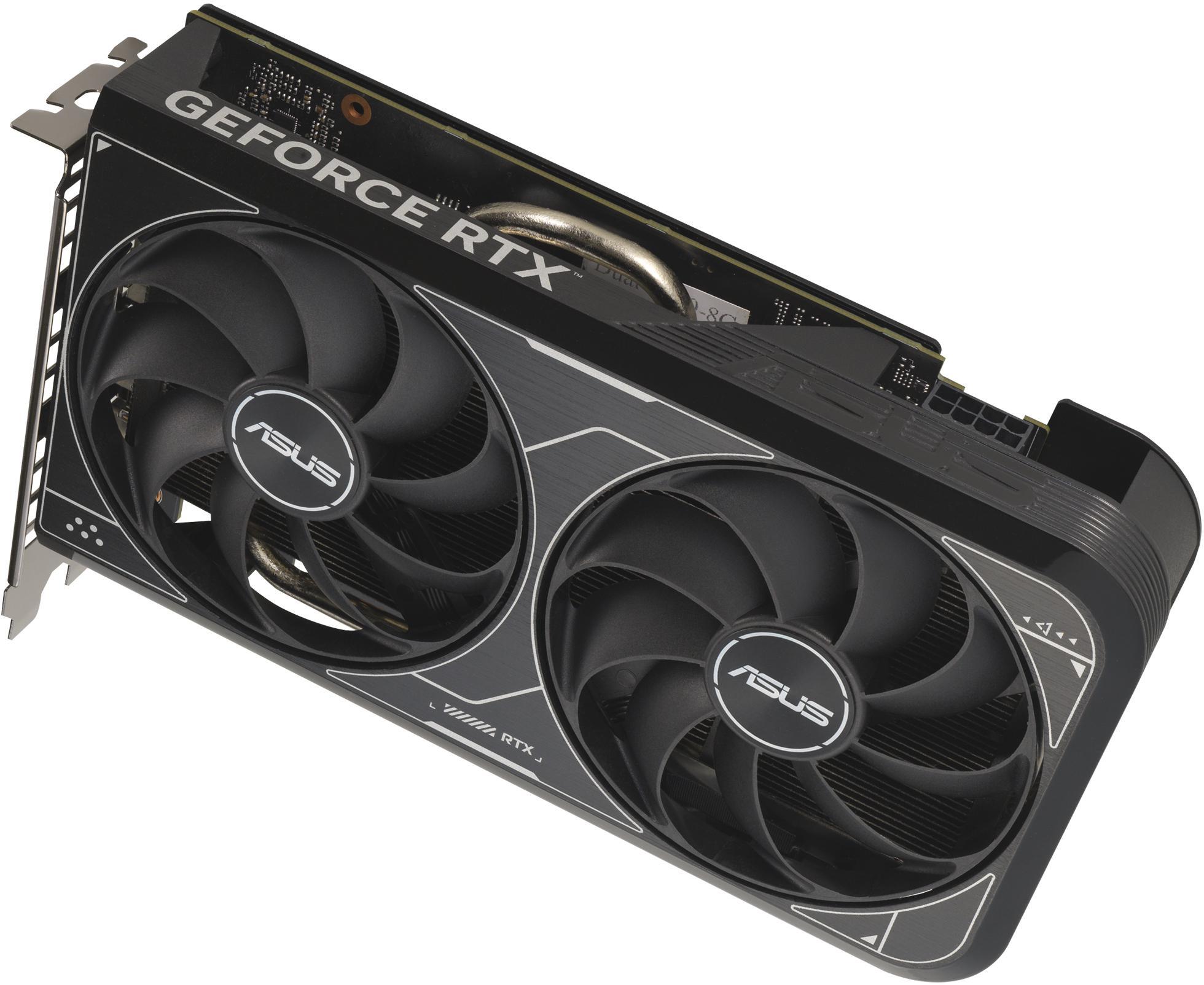 Asus - Gráfica Asus GeForce® RTX 4060 Dual V2 OC 8GB GDDR6 DLSS3