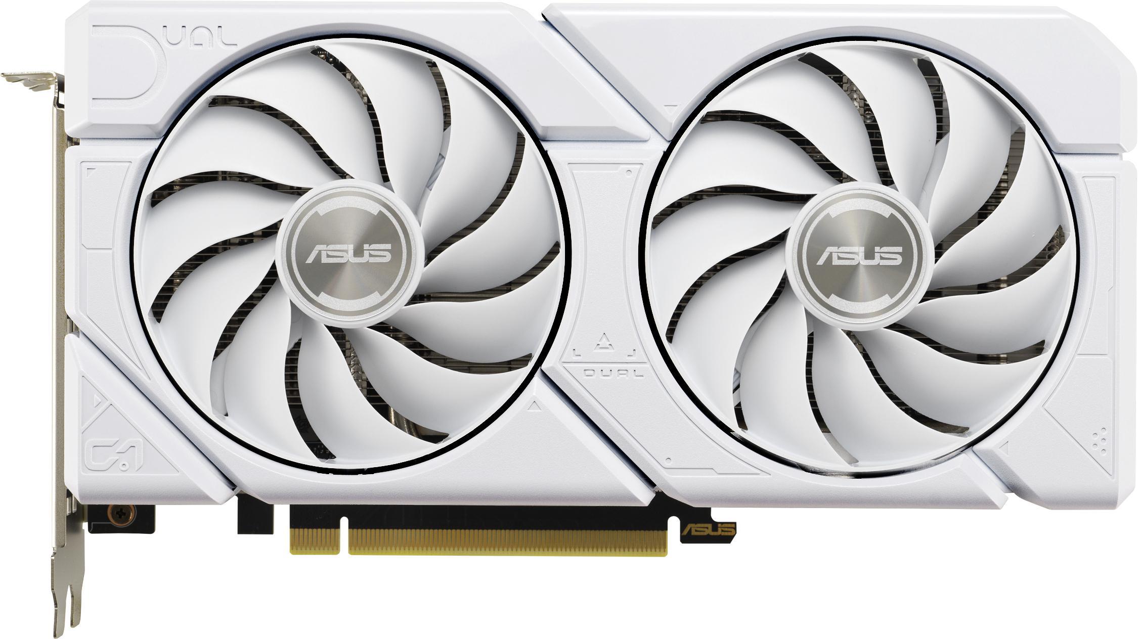 Asus - Gráfica Asus GeForce® RTX 4060 Dual Evo OC White 8GB GDDR6 DLSS3