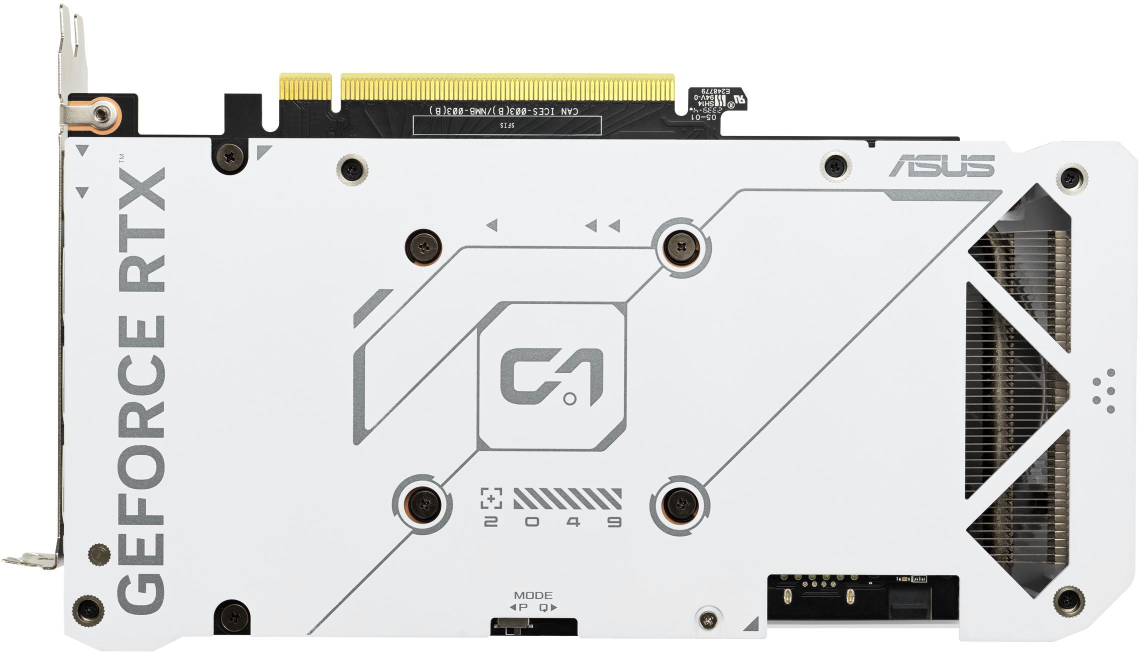 Asus - Gráfica Asus GeForce® RTX 4060 Dual Evo OC White 8GB GDDR6 DLSS3