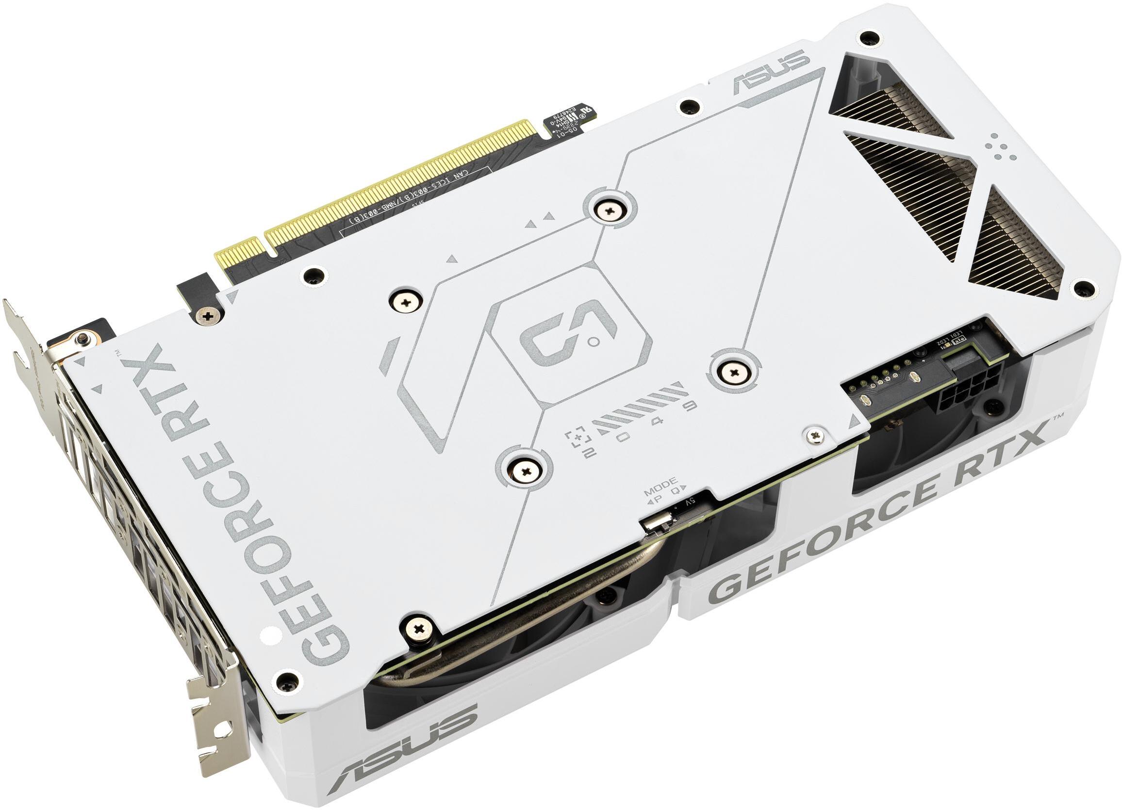 Asus - Gráfica Asus GeForce® RTX 4060 Dual Evo OC White 8GB GDDR6 DLSS3